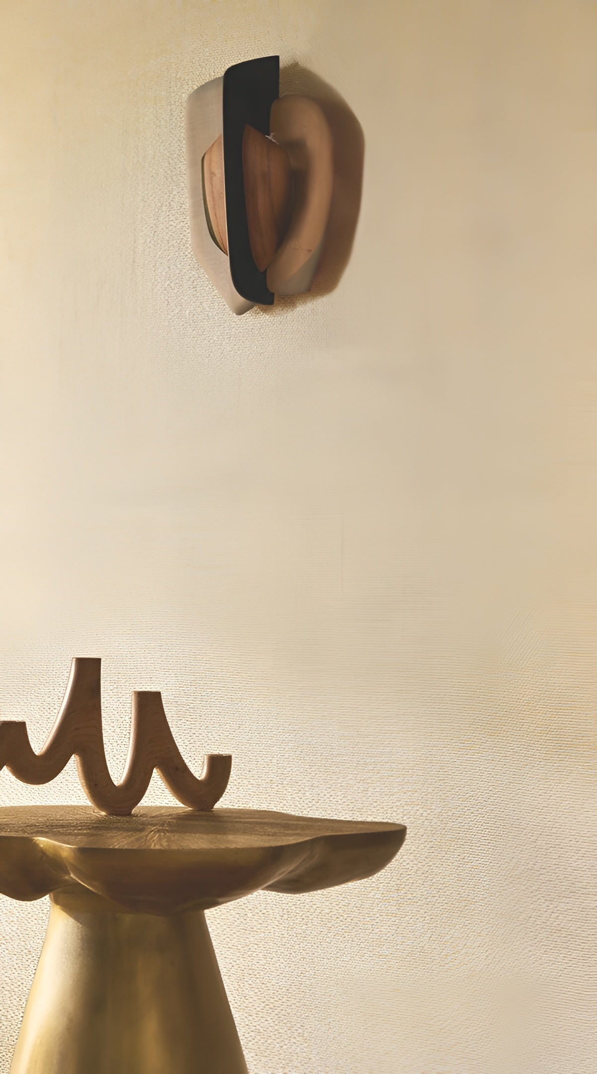 Metallic textile wallpaper RADIEUSE - IVORY PLATINUM platinum ivory