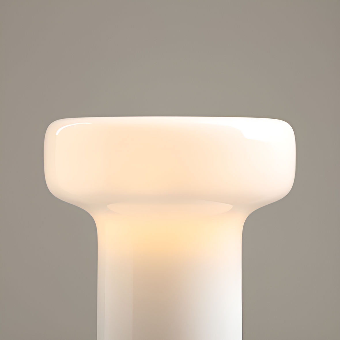 Cream bonbon table lamp