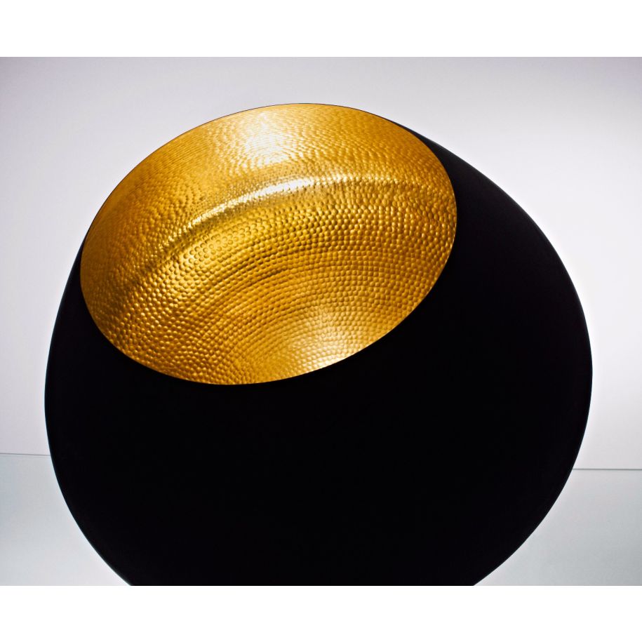 BEAT pendant lamp black with copper