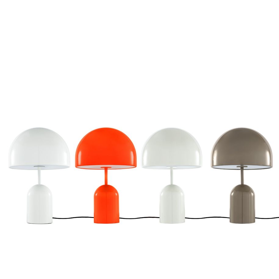 Glockenbraune Tischlampe