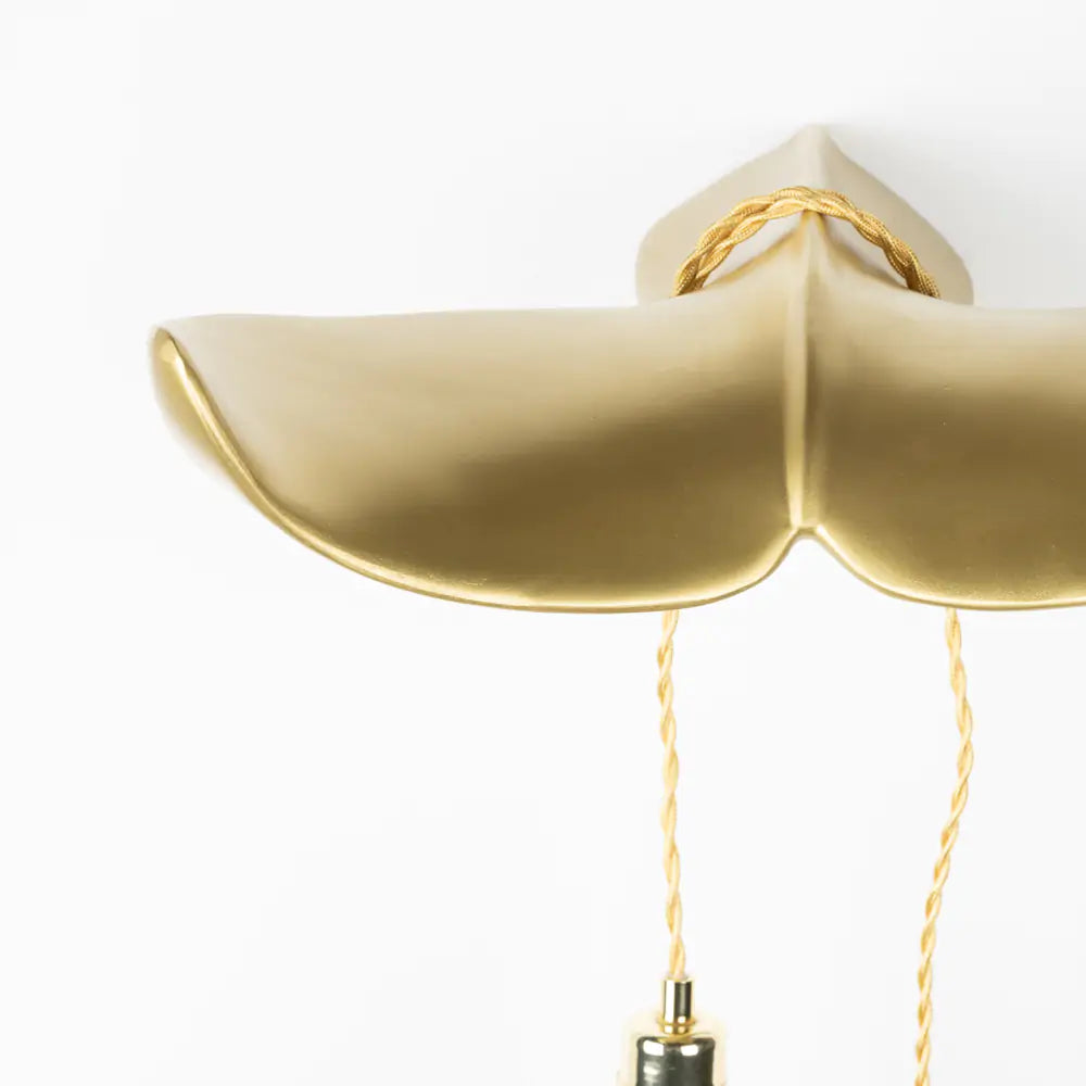 Wall lamp THE TAIL WILL FOLLOW gold