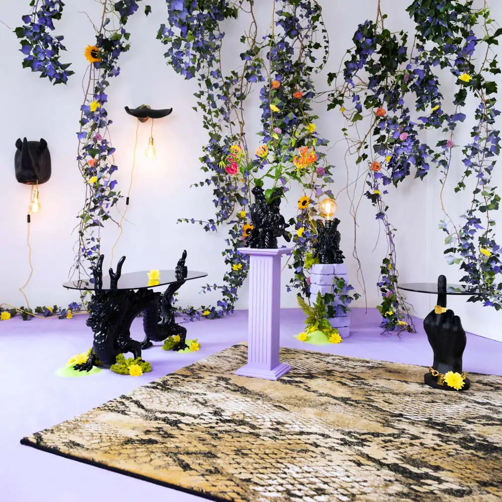 DRAGONIZED BASTERD Vase schwarz