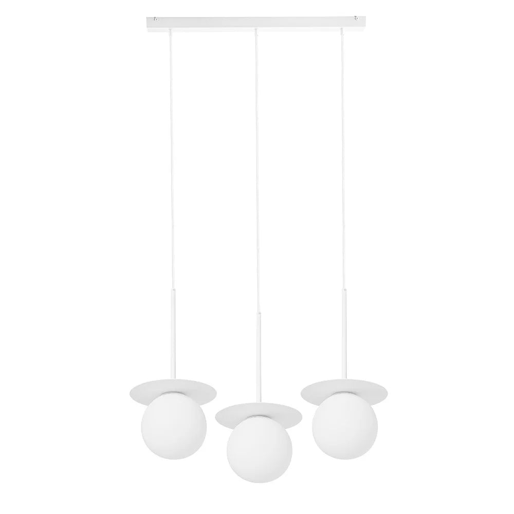 BORRA 3L White Pendant Lamp