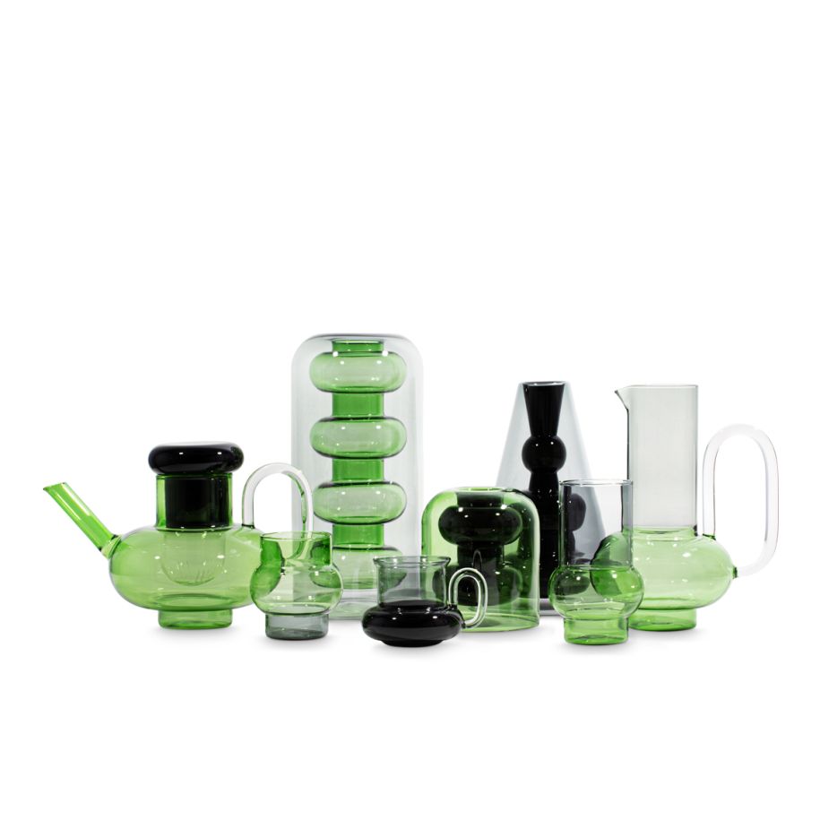 Teetassen-Set BUMP aus Glas