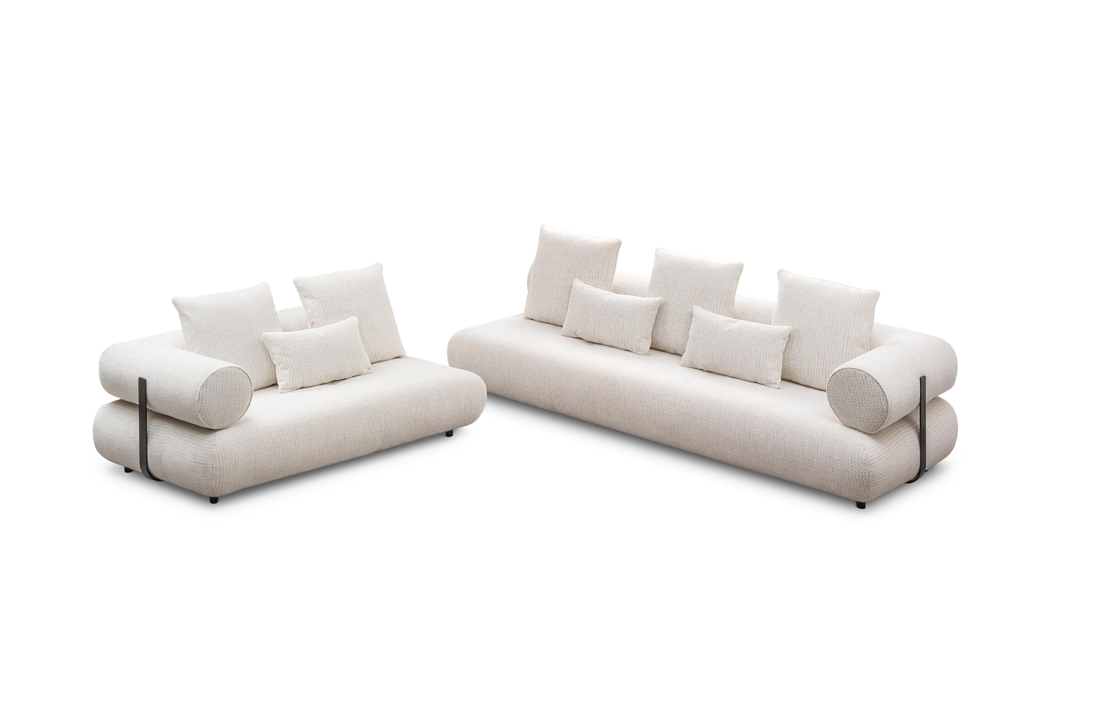 Linkes Ecksofa CASABLANCA personalisiert