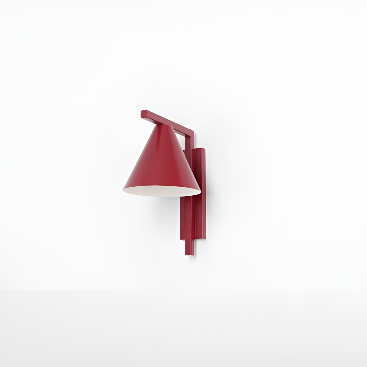 Red forms wall lamp