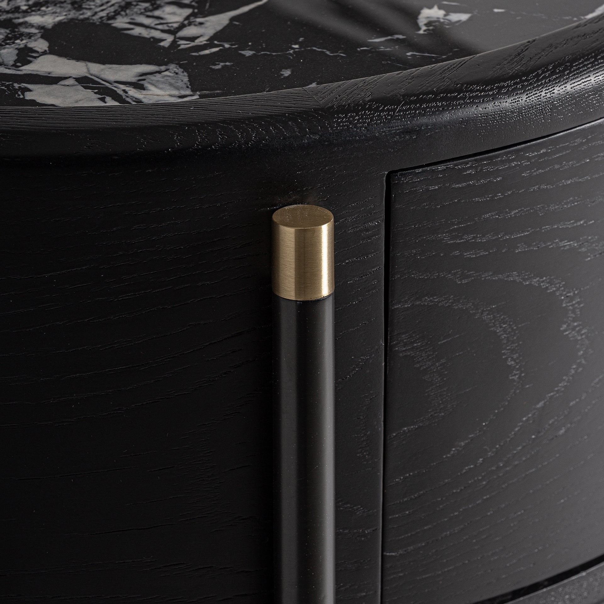 BILZEN Black Drawer Chest