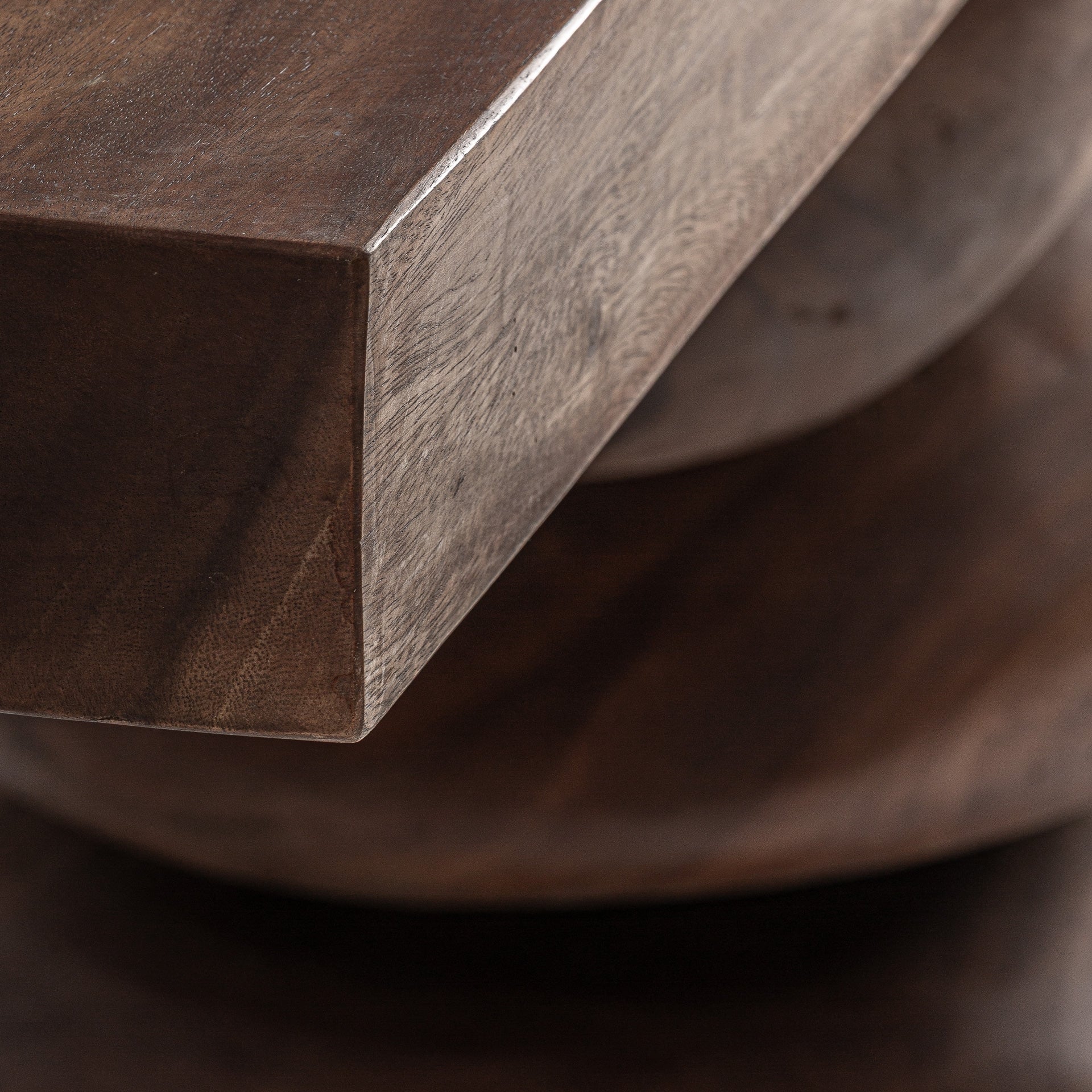 VIANNE Single-Leg Console Suar Wood