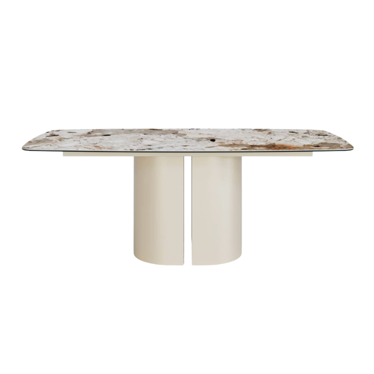 Tisch CRESCENDO aus Quarzkomposit