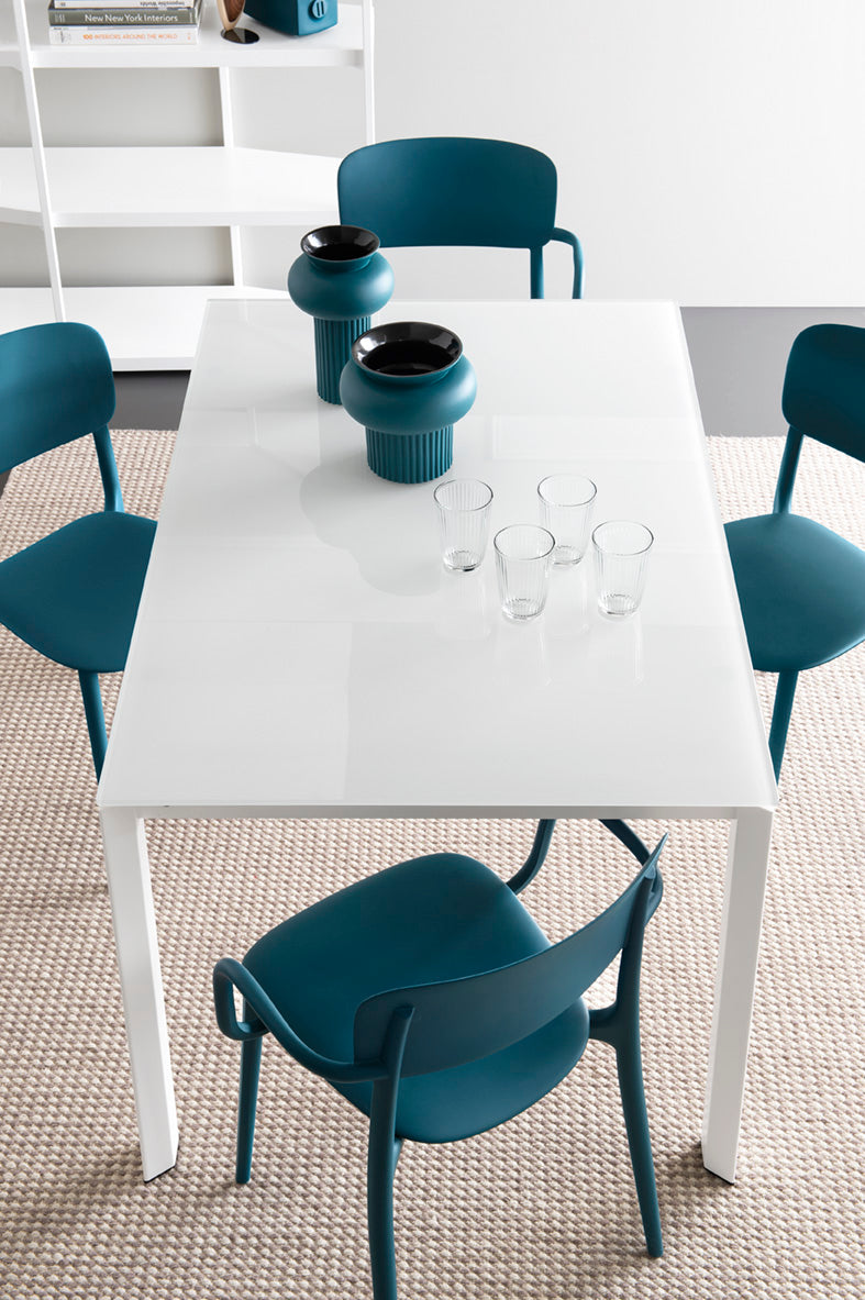 Armchair with Armrests LIBERTY white