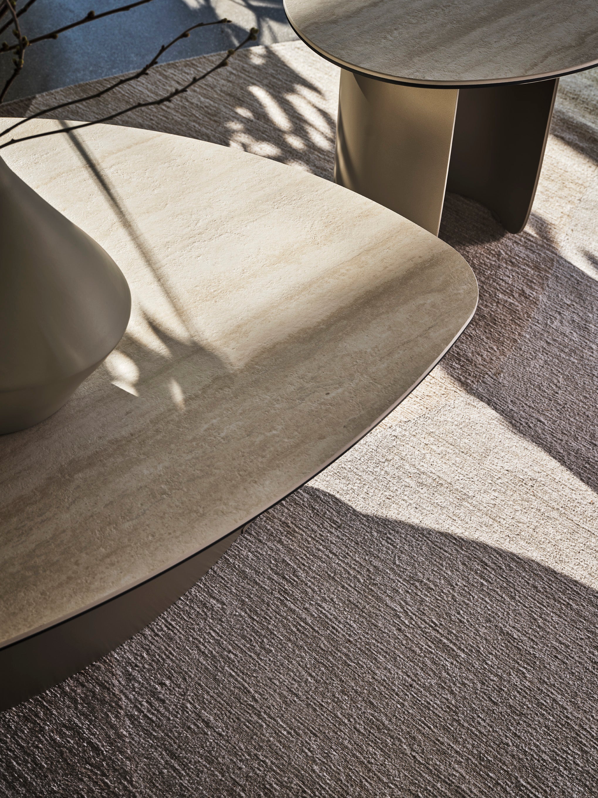 TWINS brown coffee table