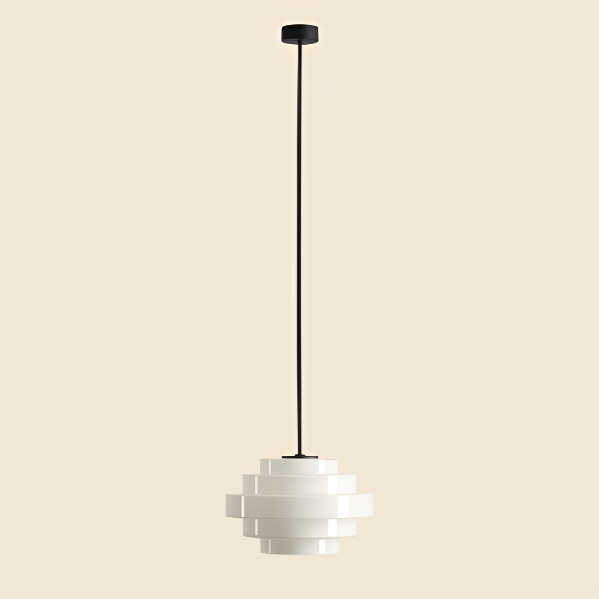 Hanging lamp milk filo