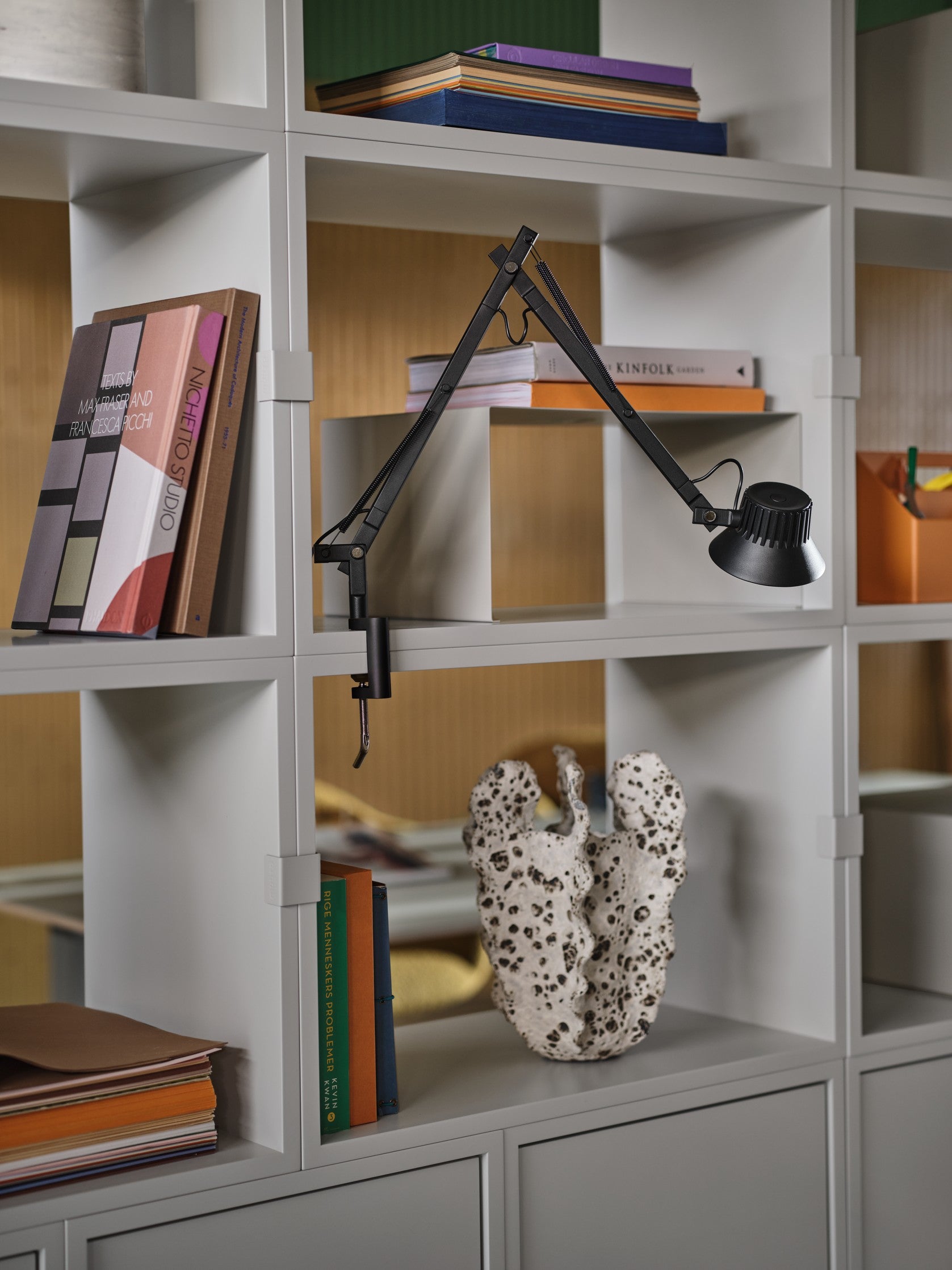 Schreibtischlampe DEDICATE verstellbar schwarz