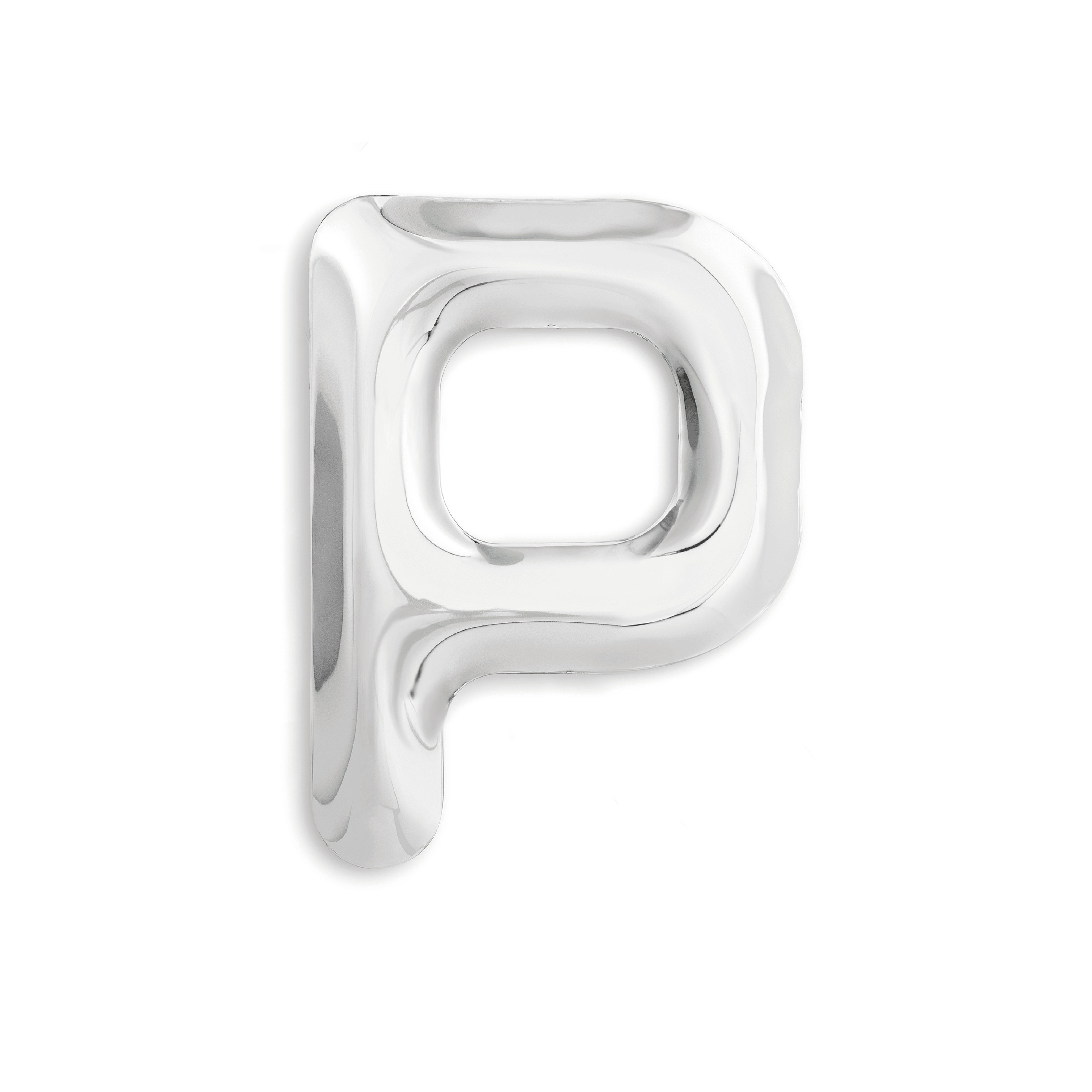 Dekoracja litera alfabetu FIDU inox Zieta Studio P Eye on Design