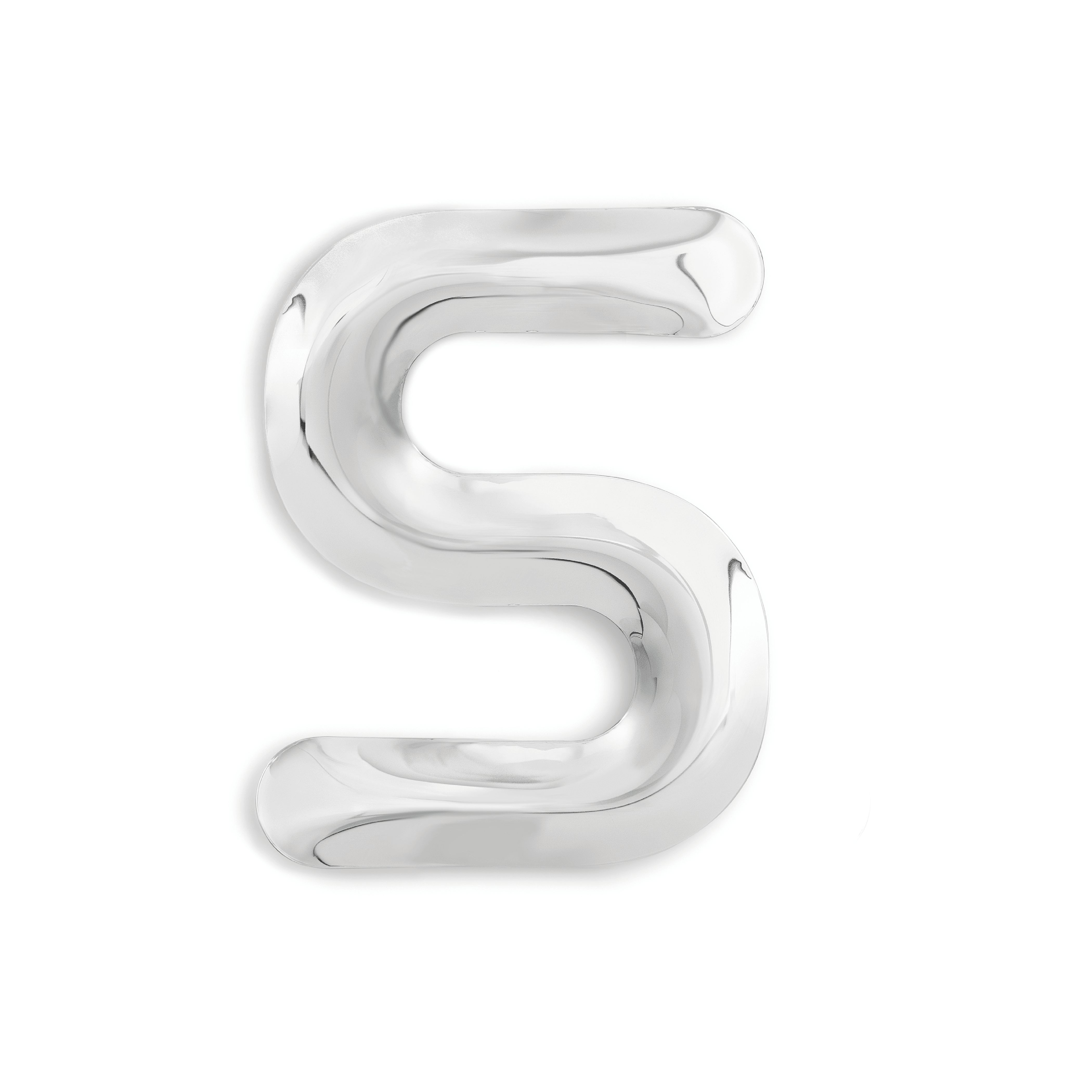 Dekoracja litera alfabetu FIDU inox Zieta Studio S Eye on Design