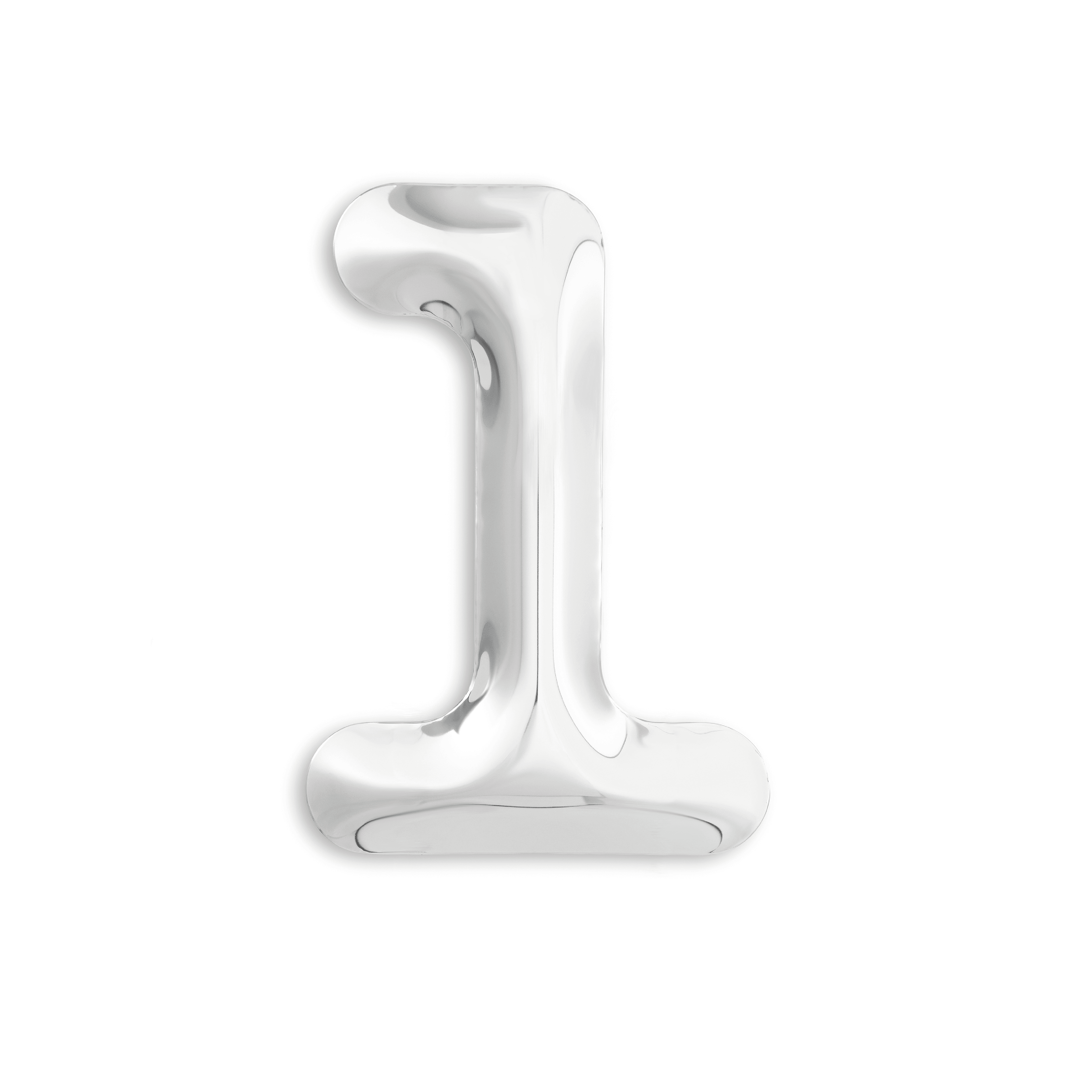 Dekoracja litera alfabetu FIDU inox Zieta Studio 1 Eye on Design