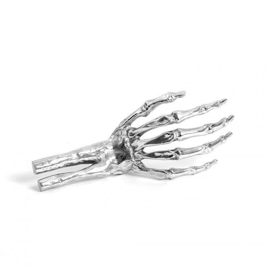 Dekoracja WUNDERKAMMER SKELETON HAND srebrny Seletti Eye on Design