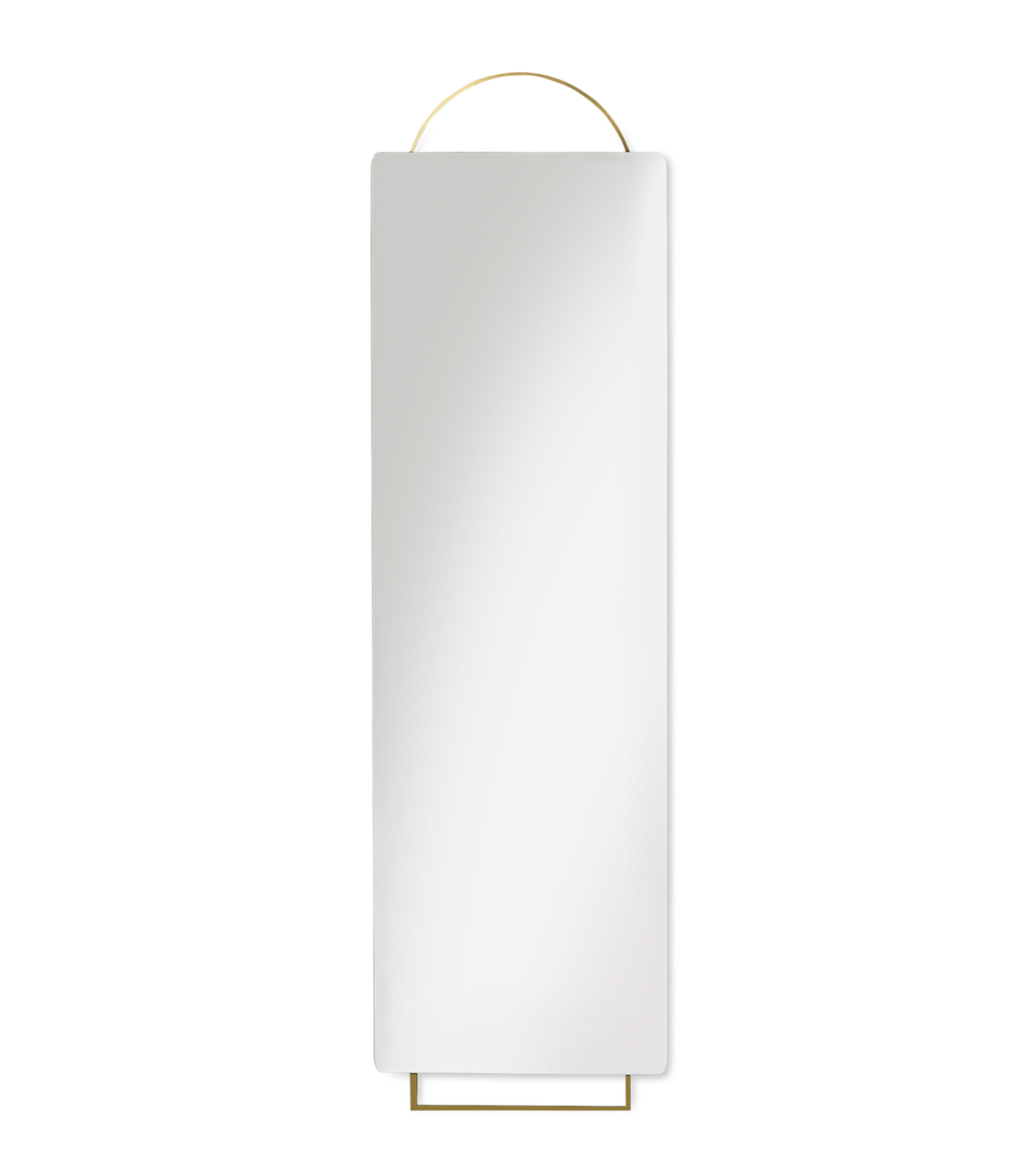 ADORN brass mirror