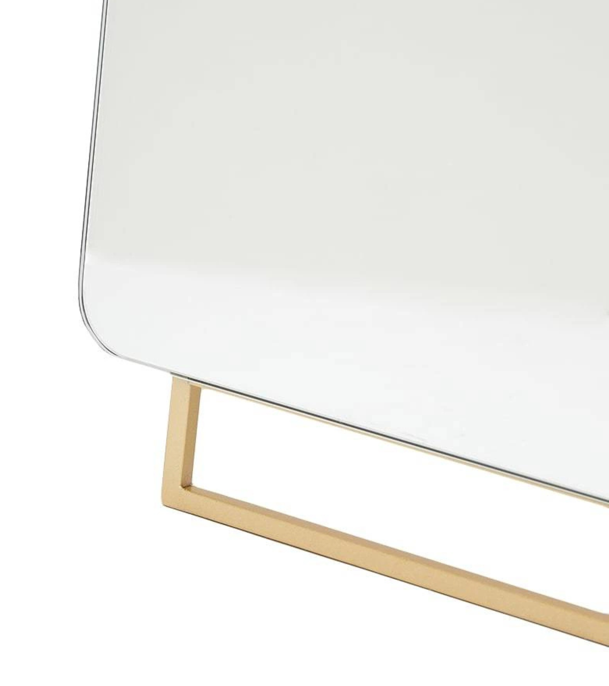 ADORN brass mirror