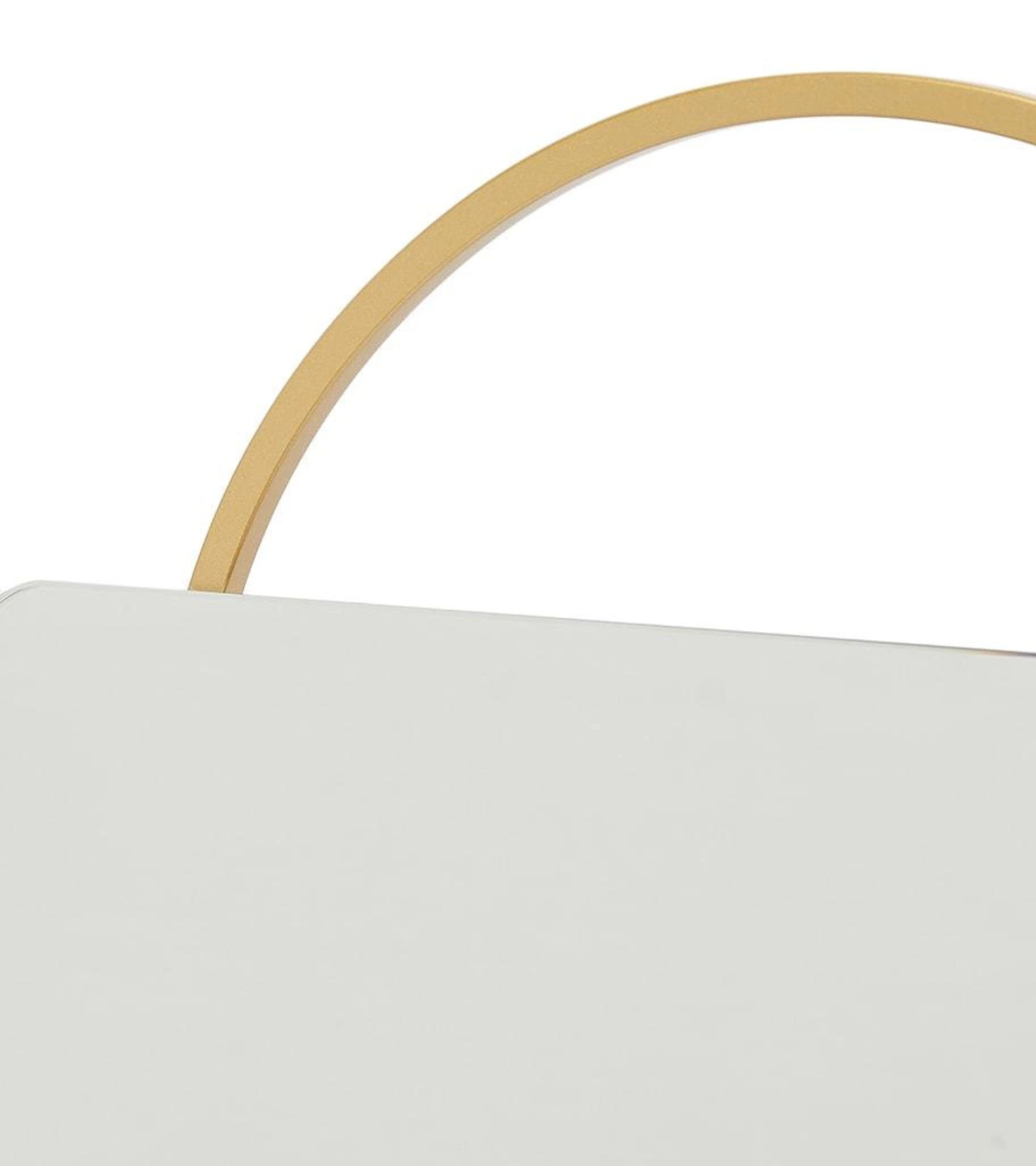 ADORN brass mirror