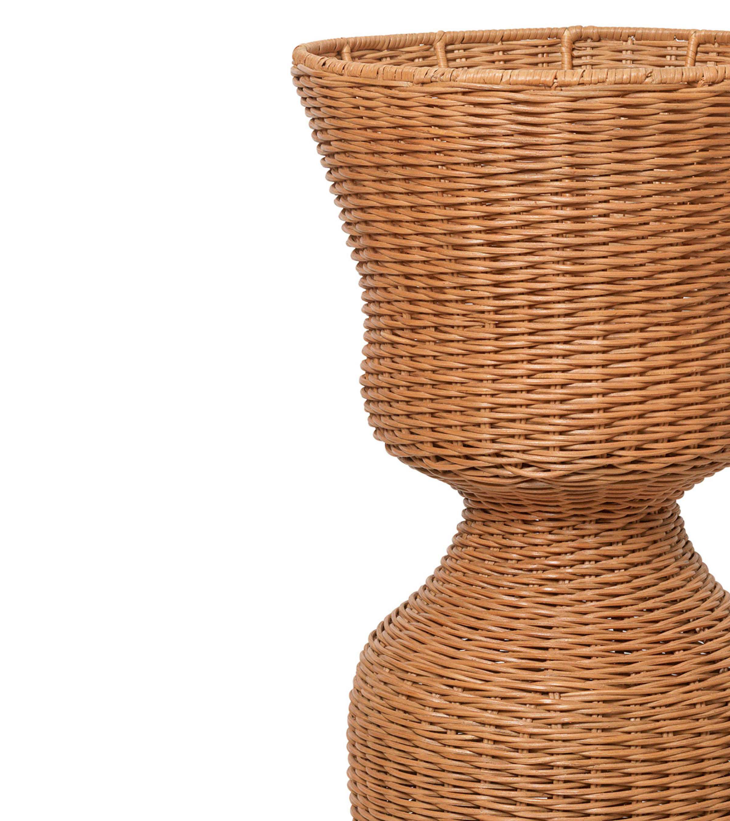 AGNES TALL rattan plant stand
