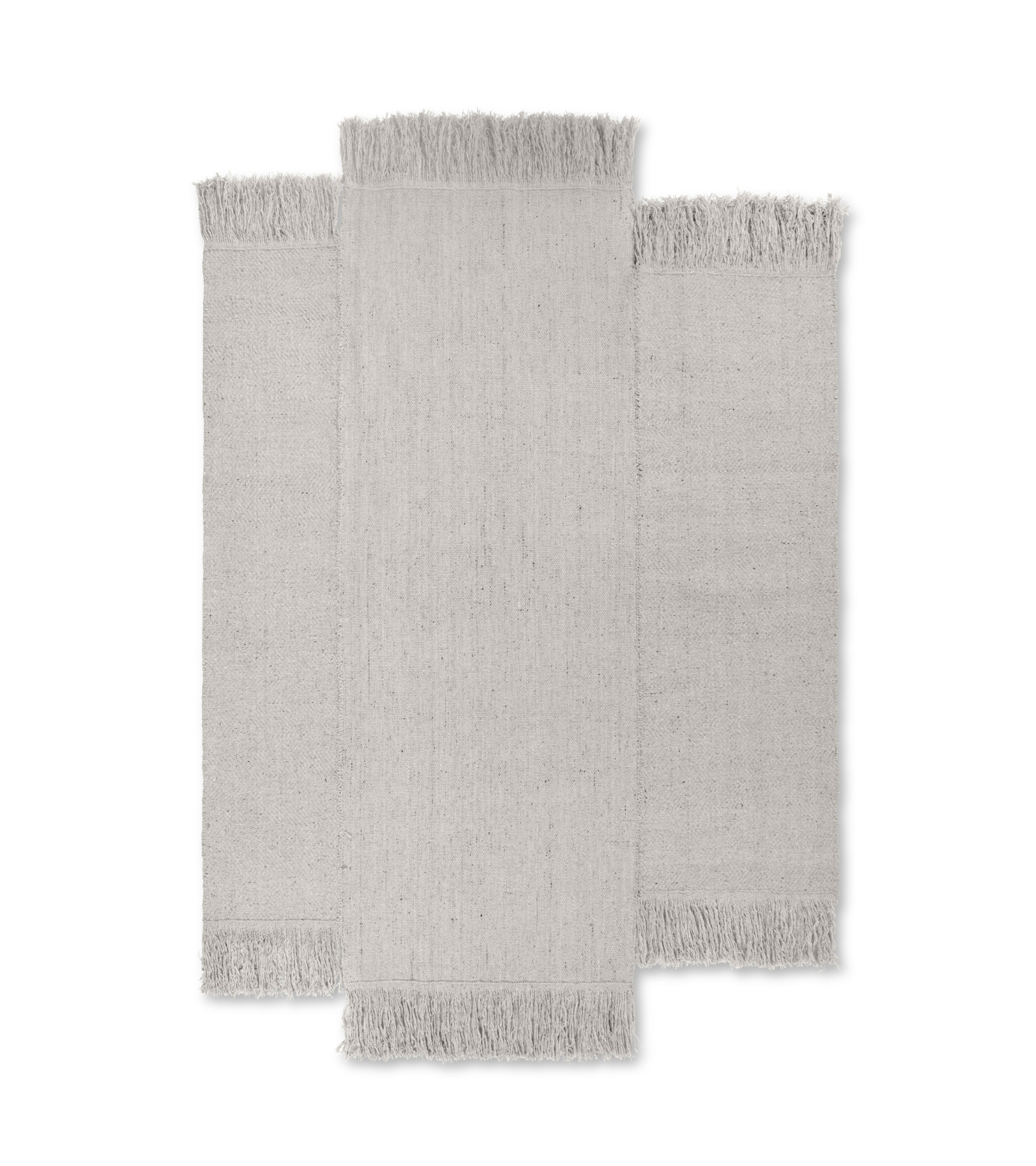 ALTER Teppich grau-beige Wolle
