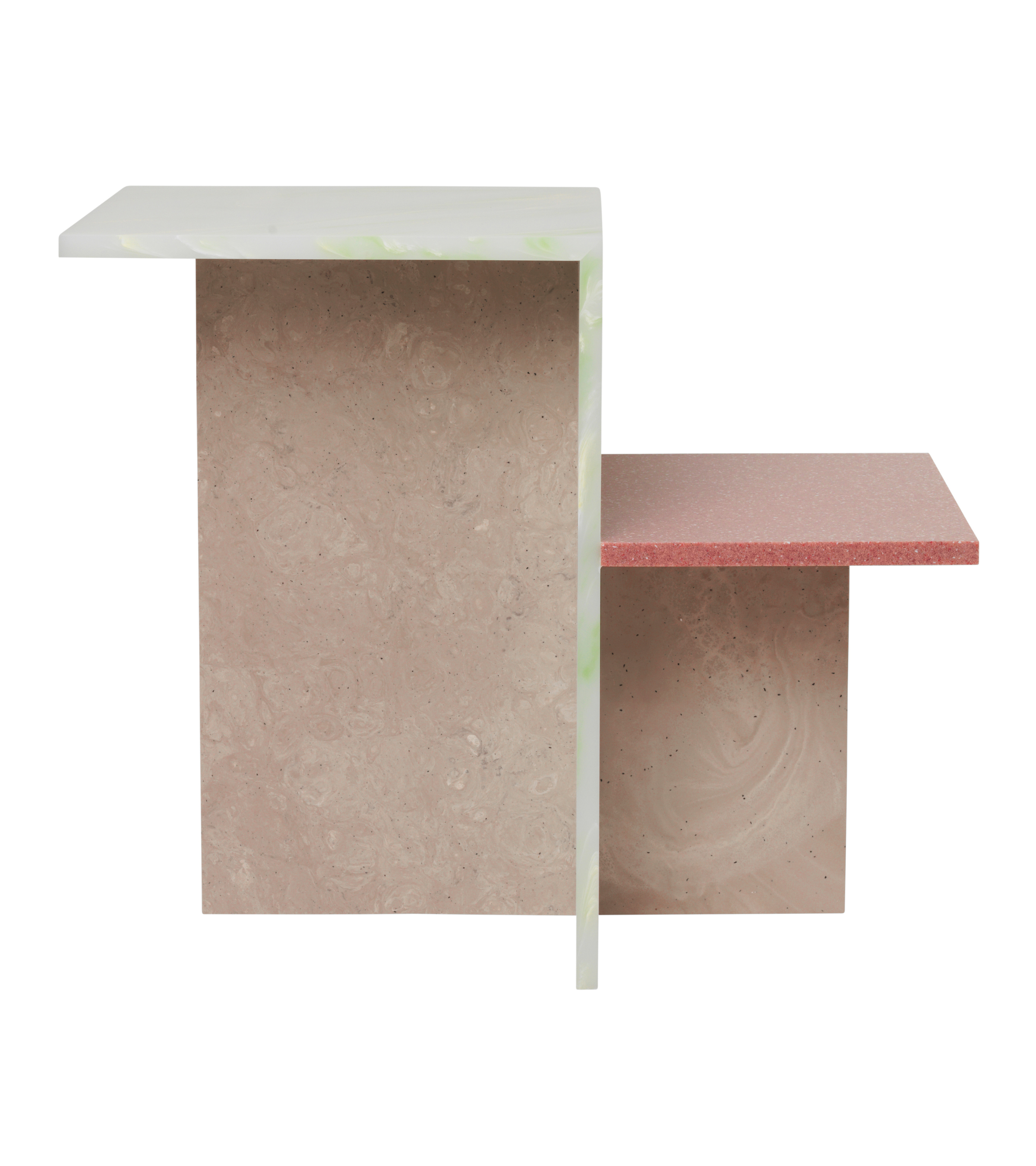 DISTINCT Beistelltisch aus Acrylstein