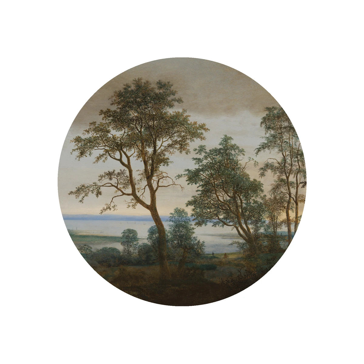 Wall lamp DOTS LIGHTING - EVENING GROVE brown with green