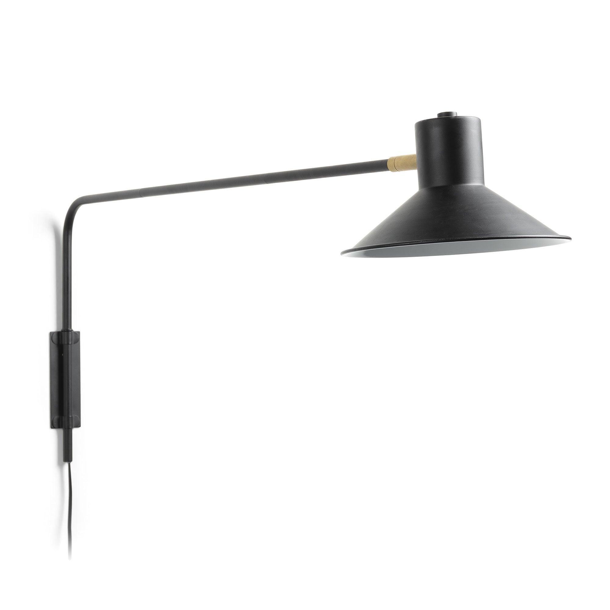 Duża lampa ścienna ARIA czarny La Forma Eye on Design