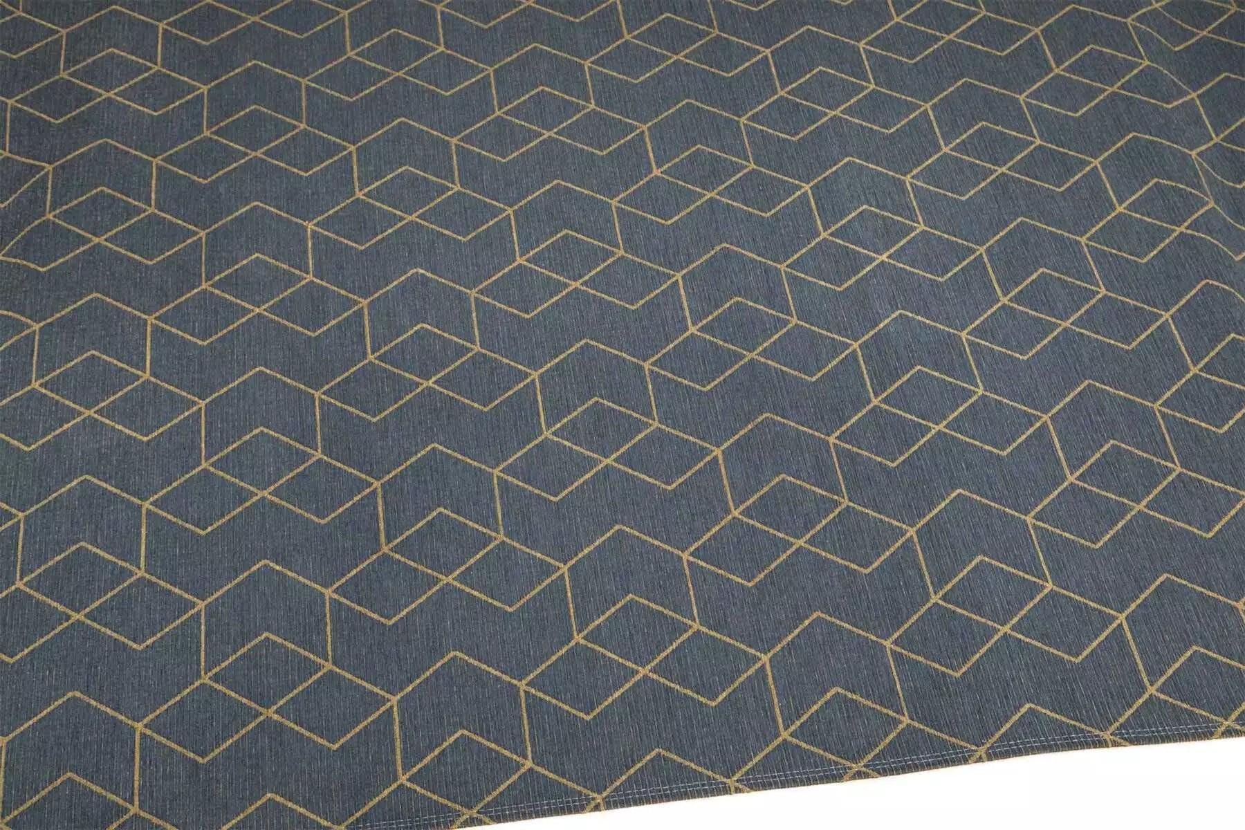 Dywan CUBE złoty Carpet Decor Eye on Design