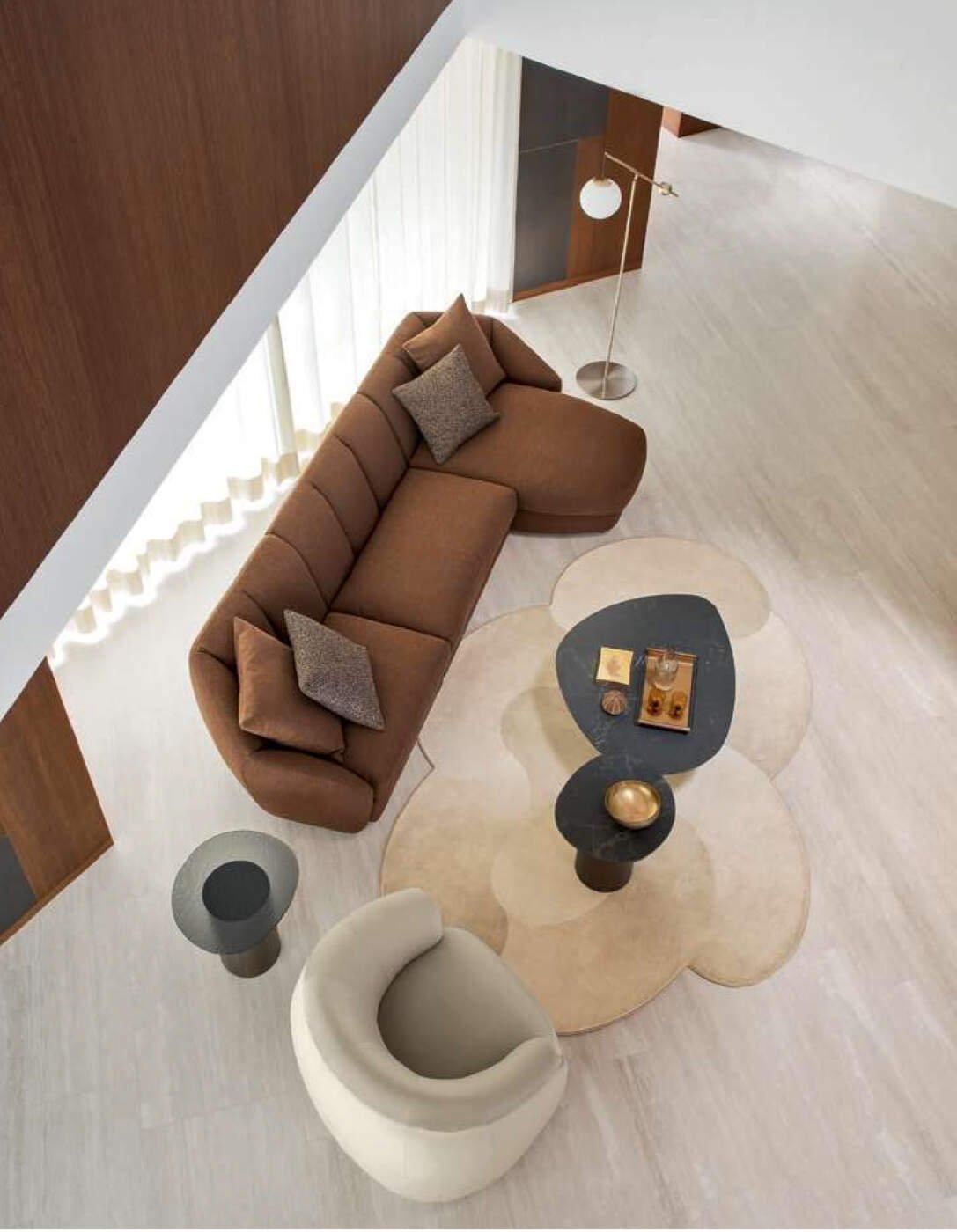 Dywan CURVED beżowy Calligaris Eye on Design