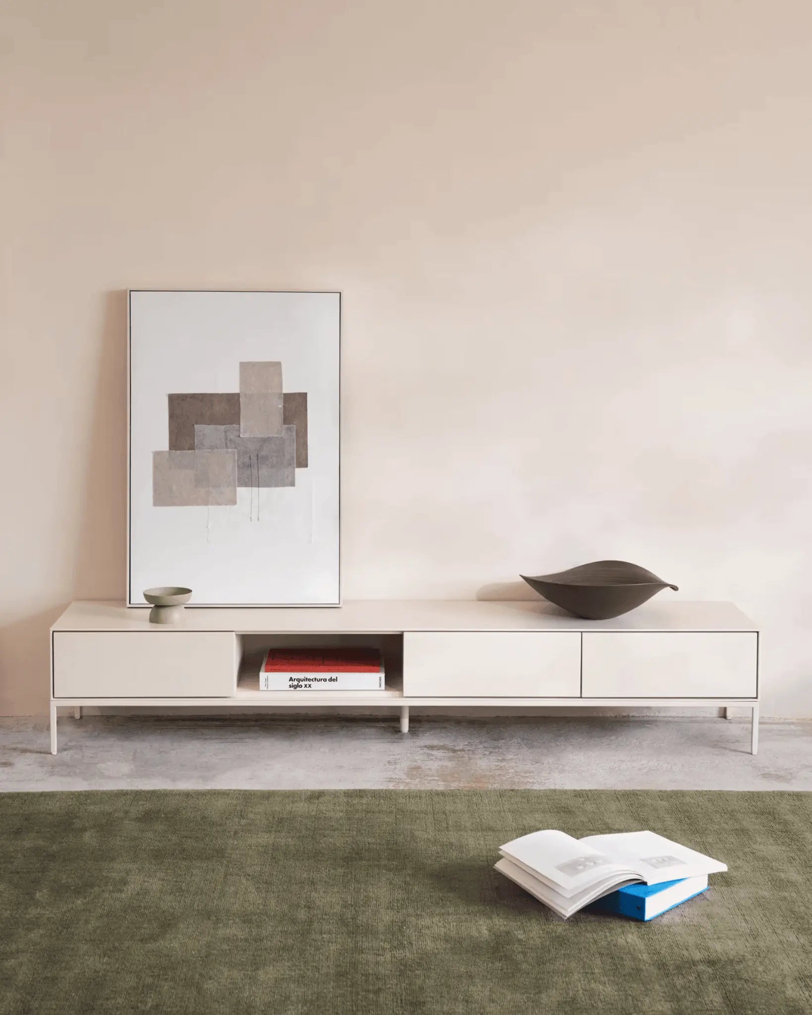 Dywan EMPURIES zielony – Kave Home