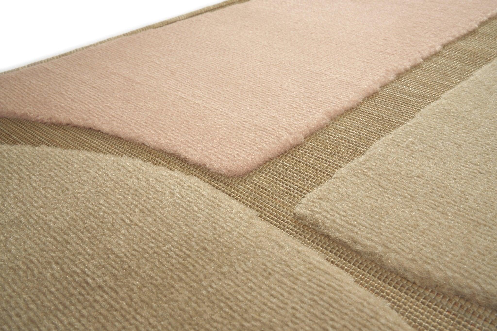 Dywan LUGARES beżowy z różowym Carpet Decor Eye on Design