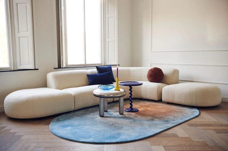 Dywan OVAL OPTICAL niebieski Pols Potten Eye on Design