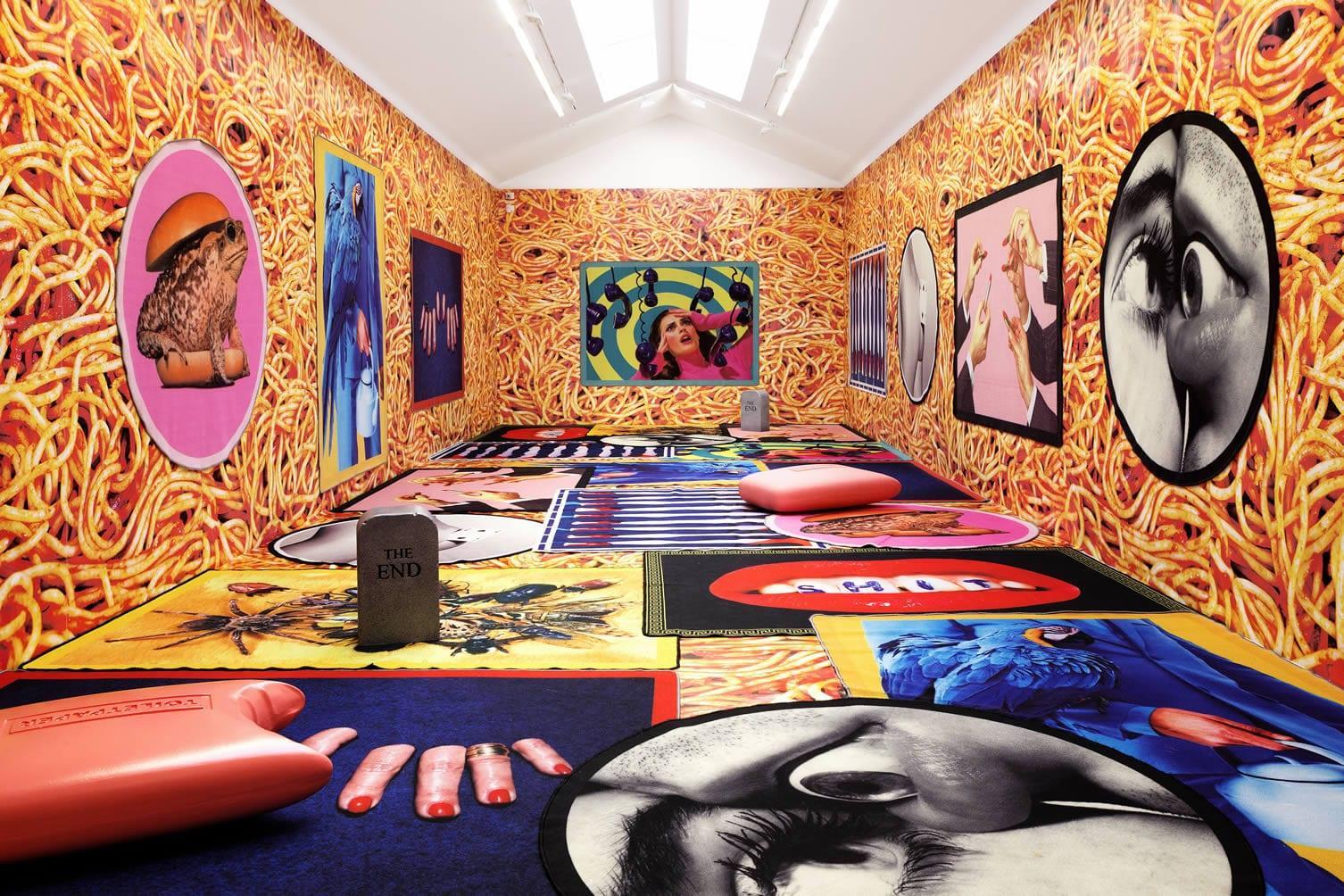Dywan RECTANGULAR FINGERS Seletti Eye on Design