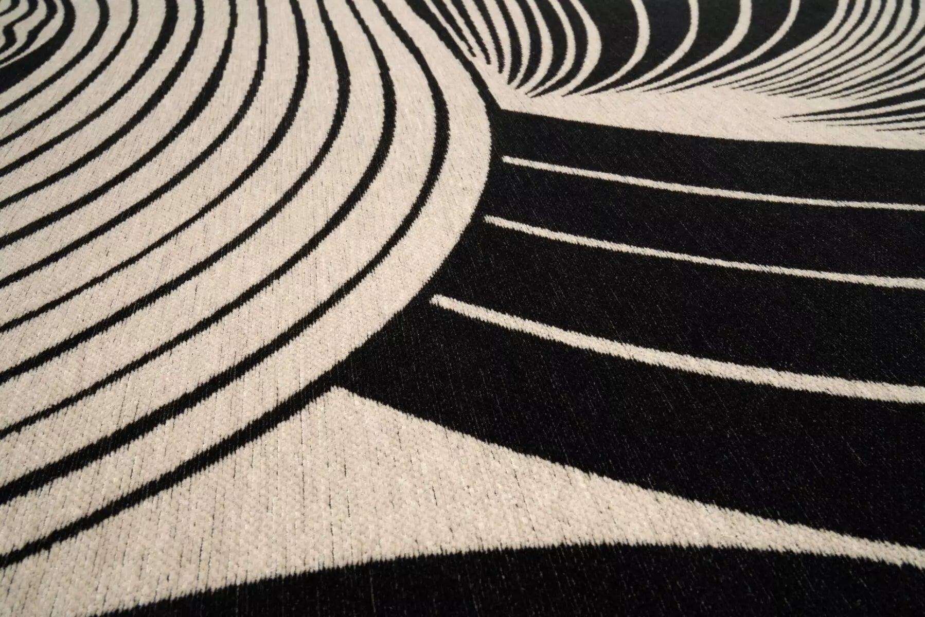 Dywan VENTO beżowo-czarny Carpet Decor Eye on Design