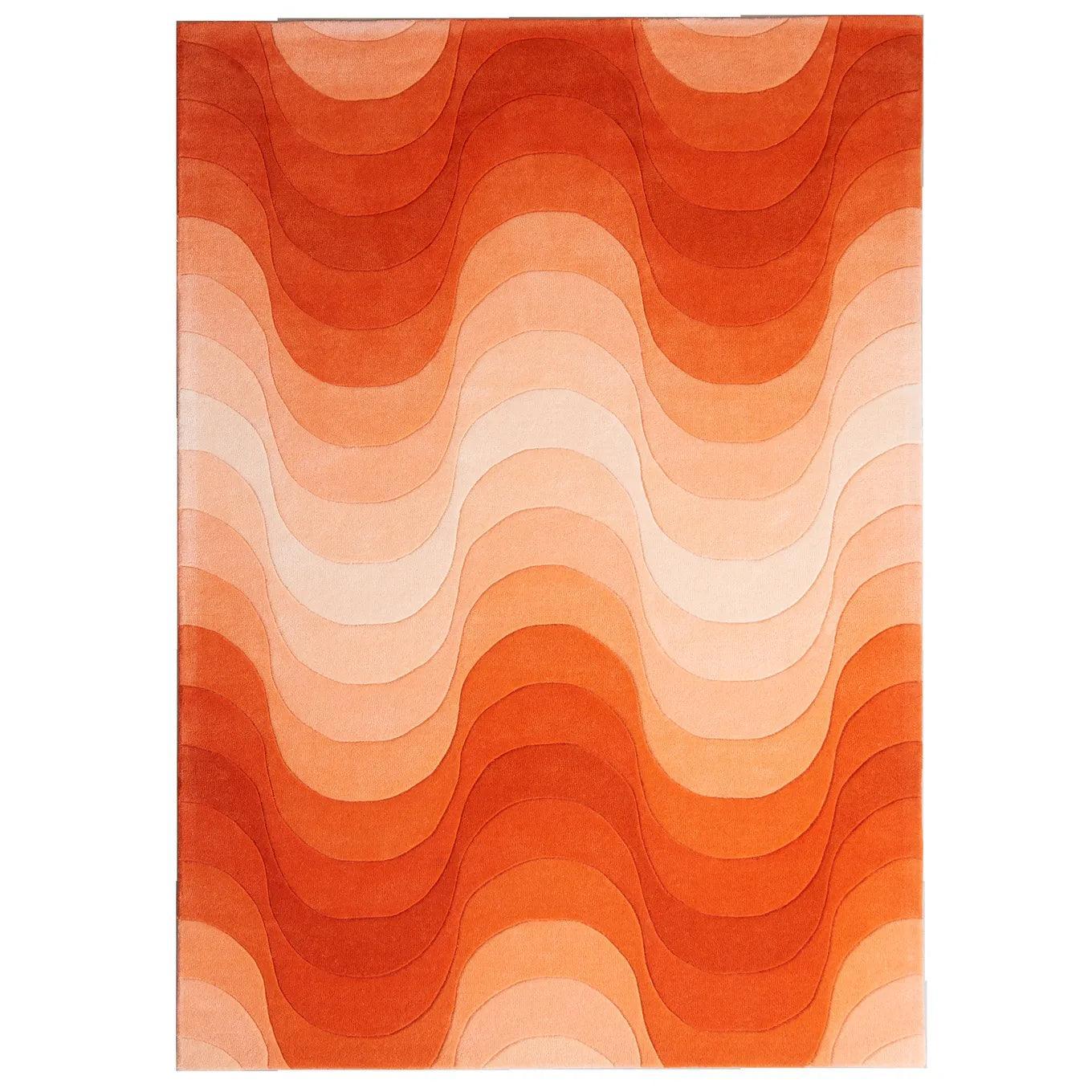 Dywan WAVE RUG pomarańczowy Verpan Eye on Design