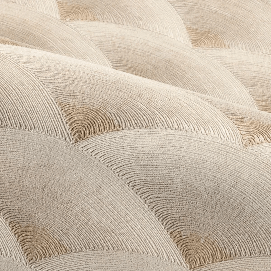 Tapeta imitująca haft NAMI - LATTE/IVOIRE beżowy