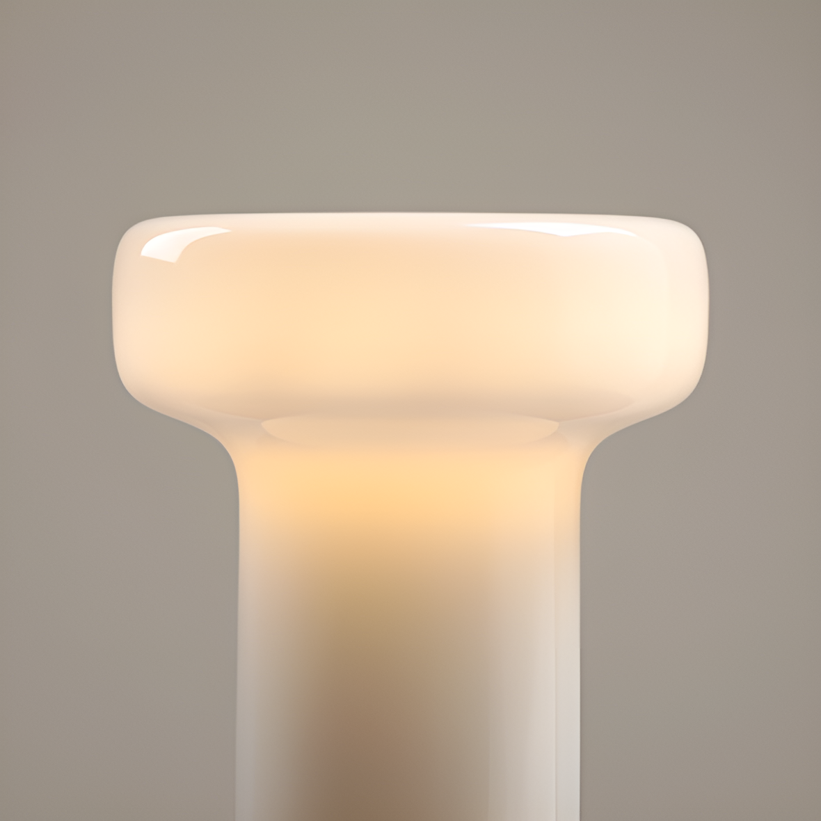 Cream bonbon table lamp