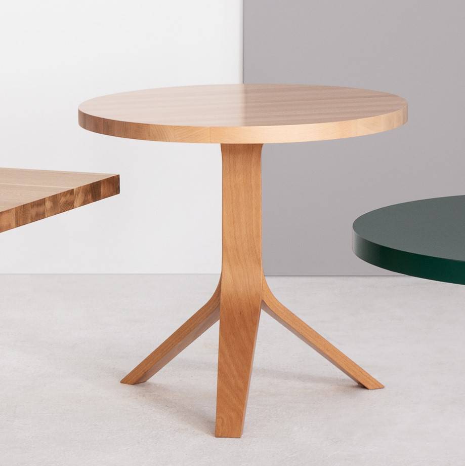 Couchtisch rund HEY STK-1713 Holz