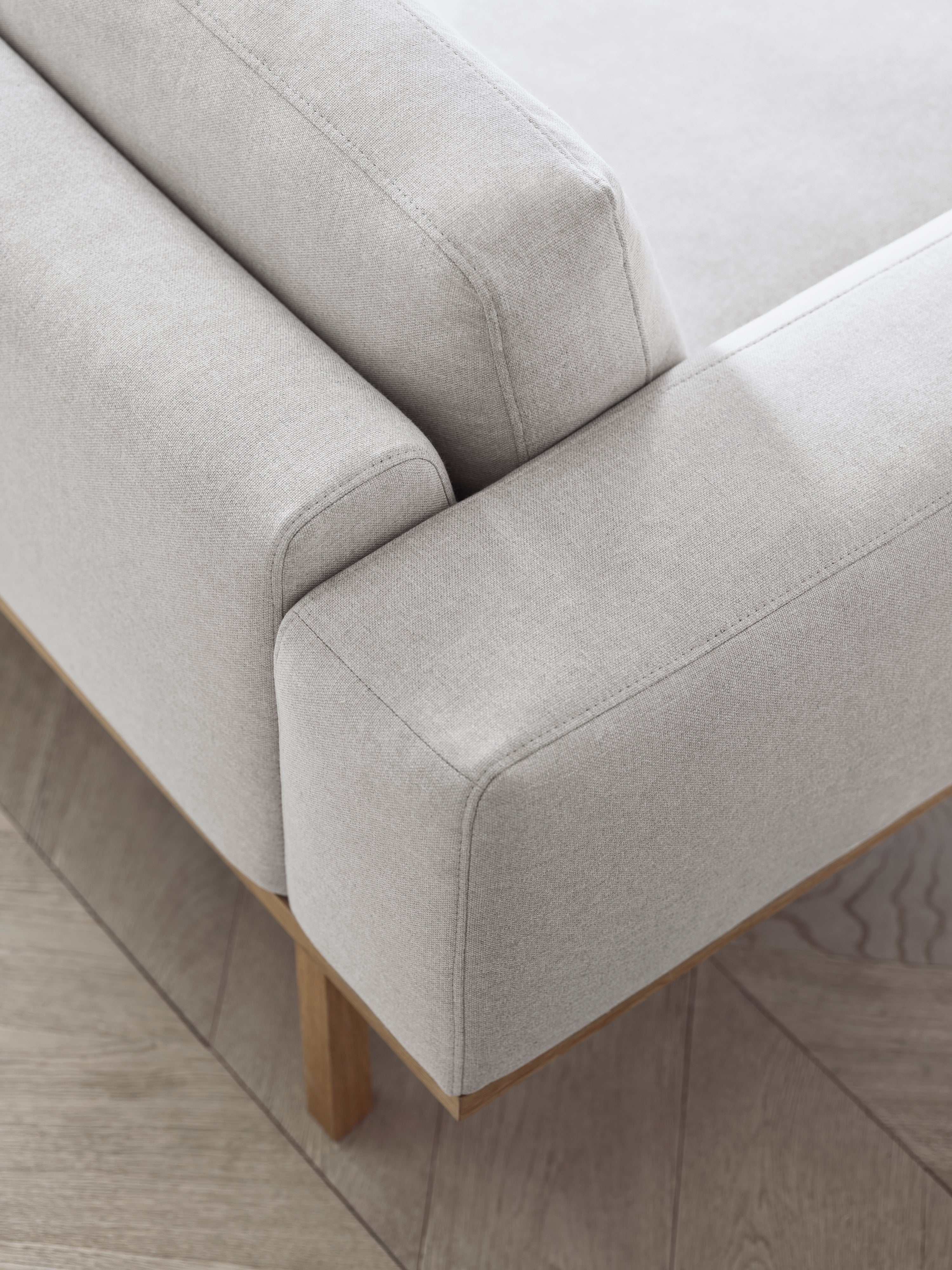 3-Personen-Sofa Elton-Basis aus Eichenholz