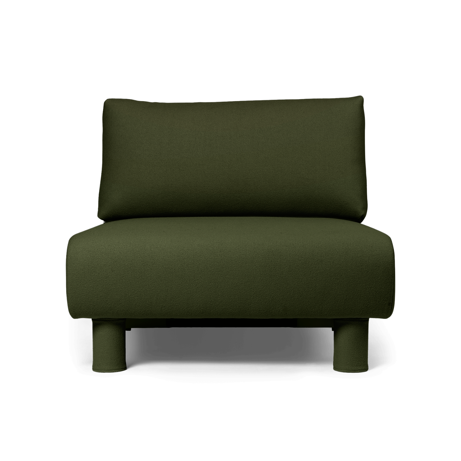 Dase -modulares Sofa - Das mittlere Element wurde gepolstert