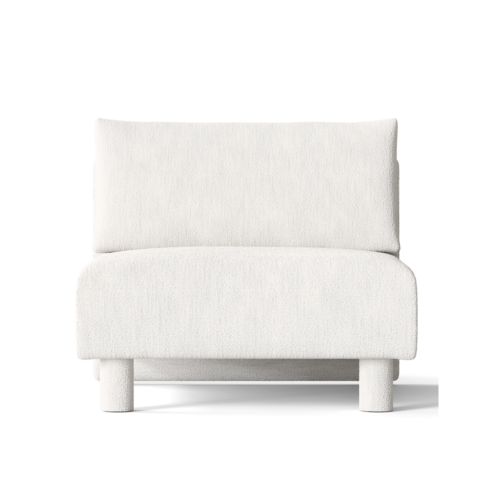 Dase -modulares Sofa - Das mittlere Element wurde gepolstert