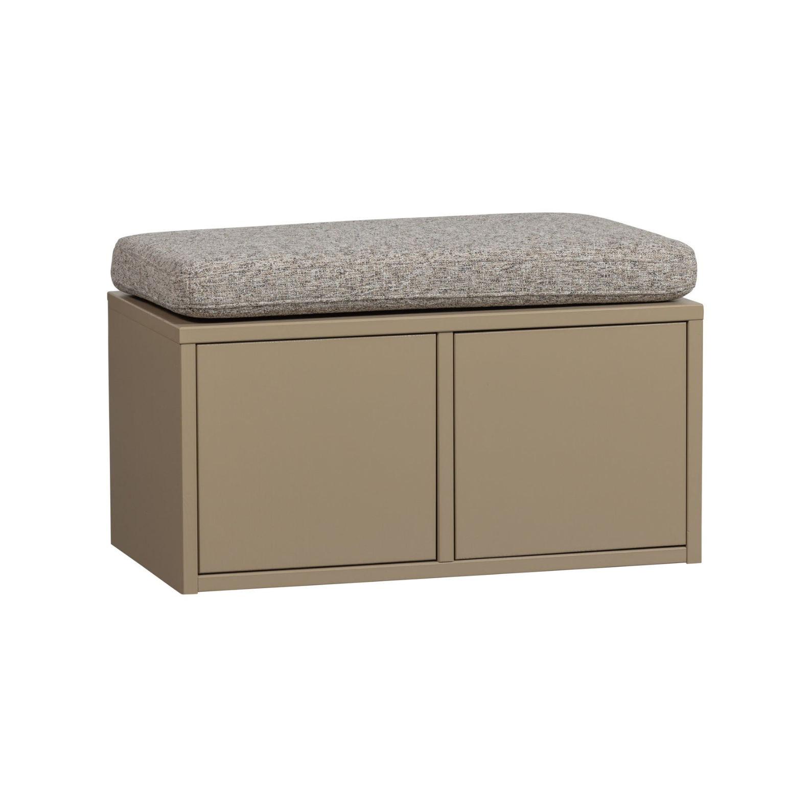 Turner Khaki -Bank mit Aufbewahrung