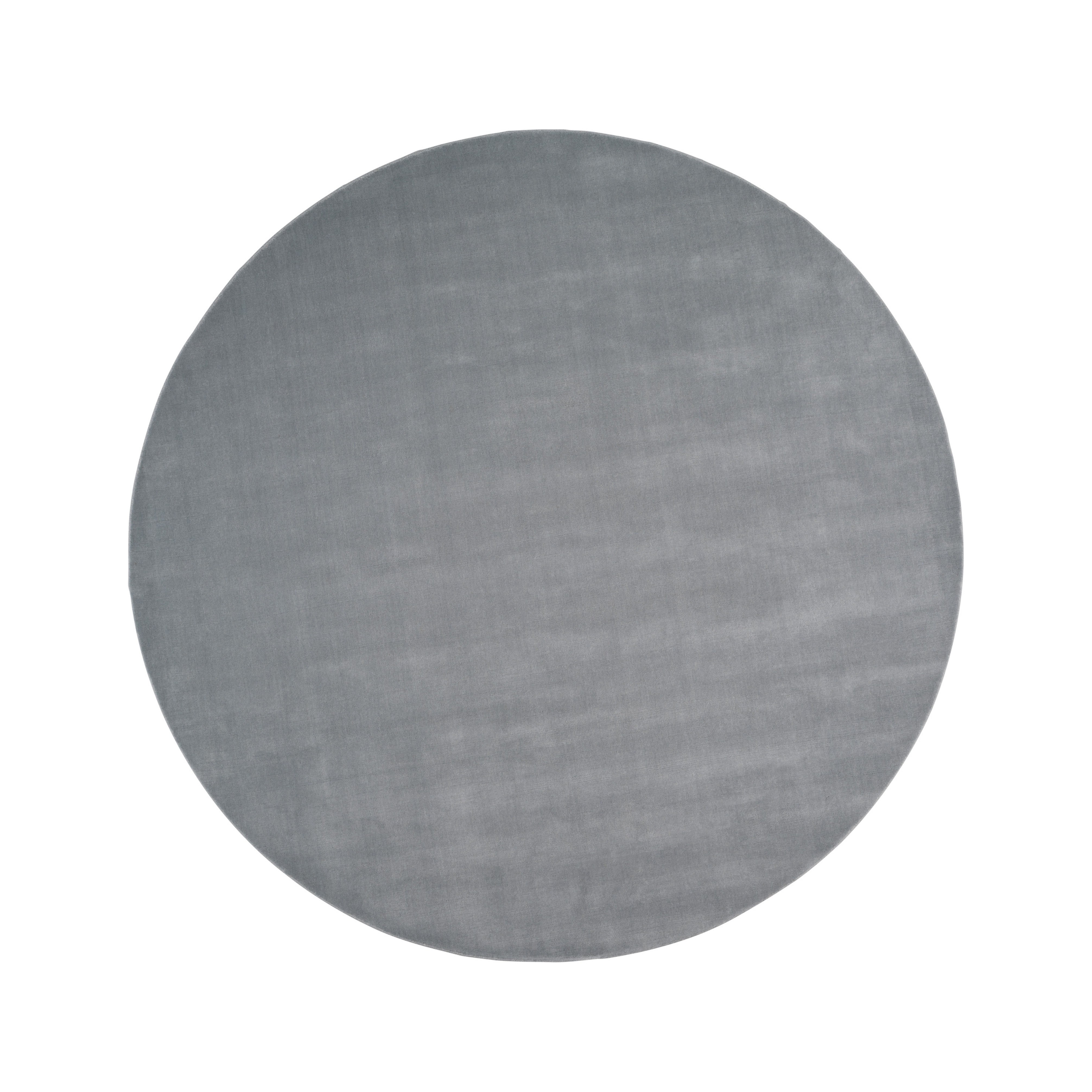 Round rug HALO CLOUD - OCEAN gray-blue