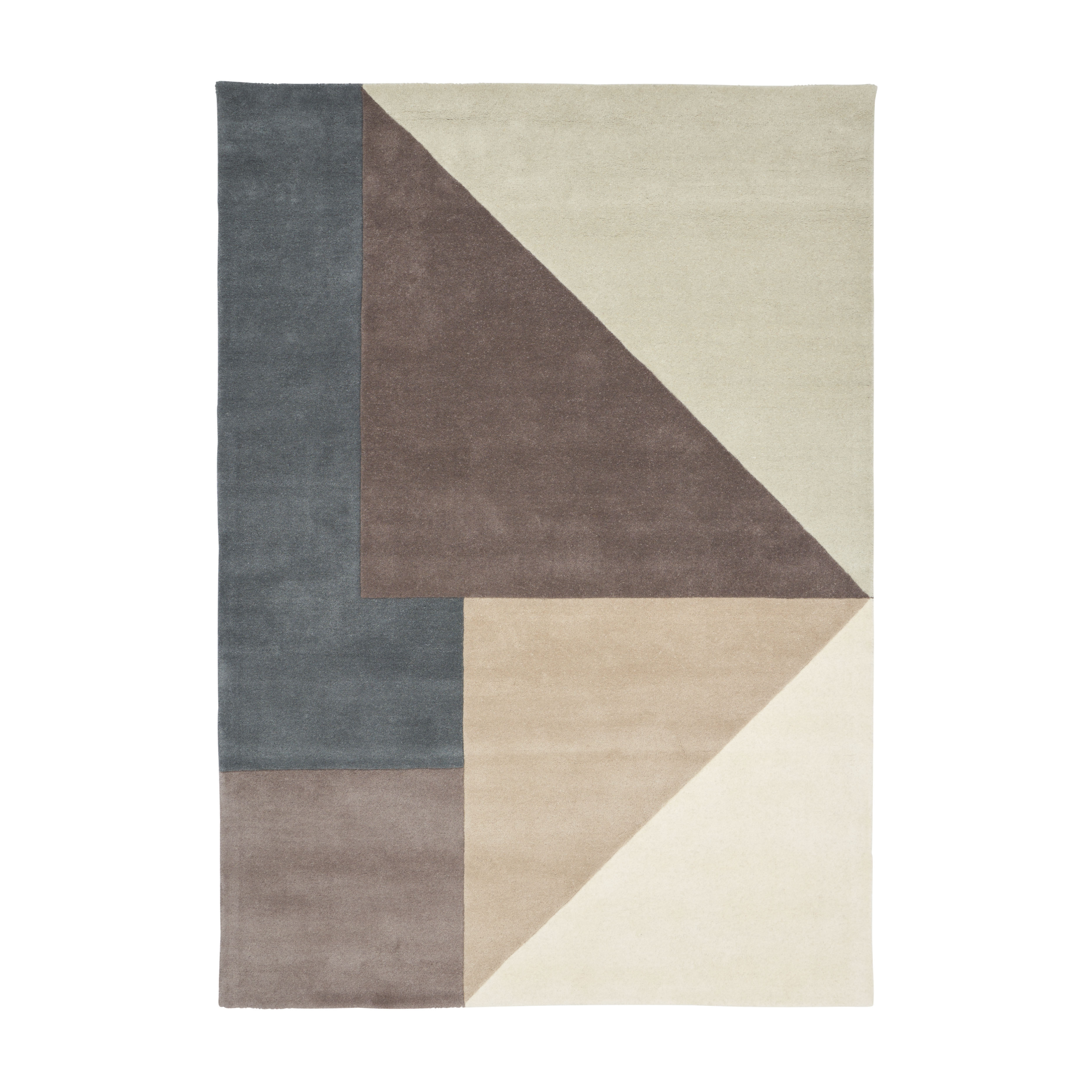 ARGUTO Rug - MIXED beige with brown