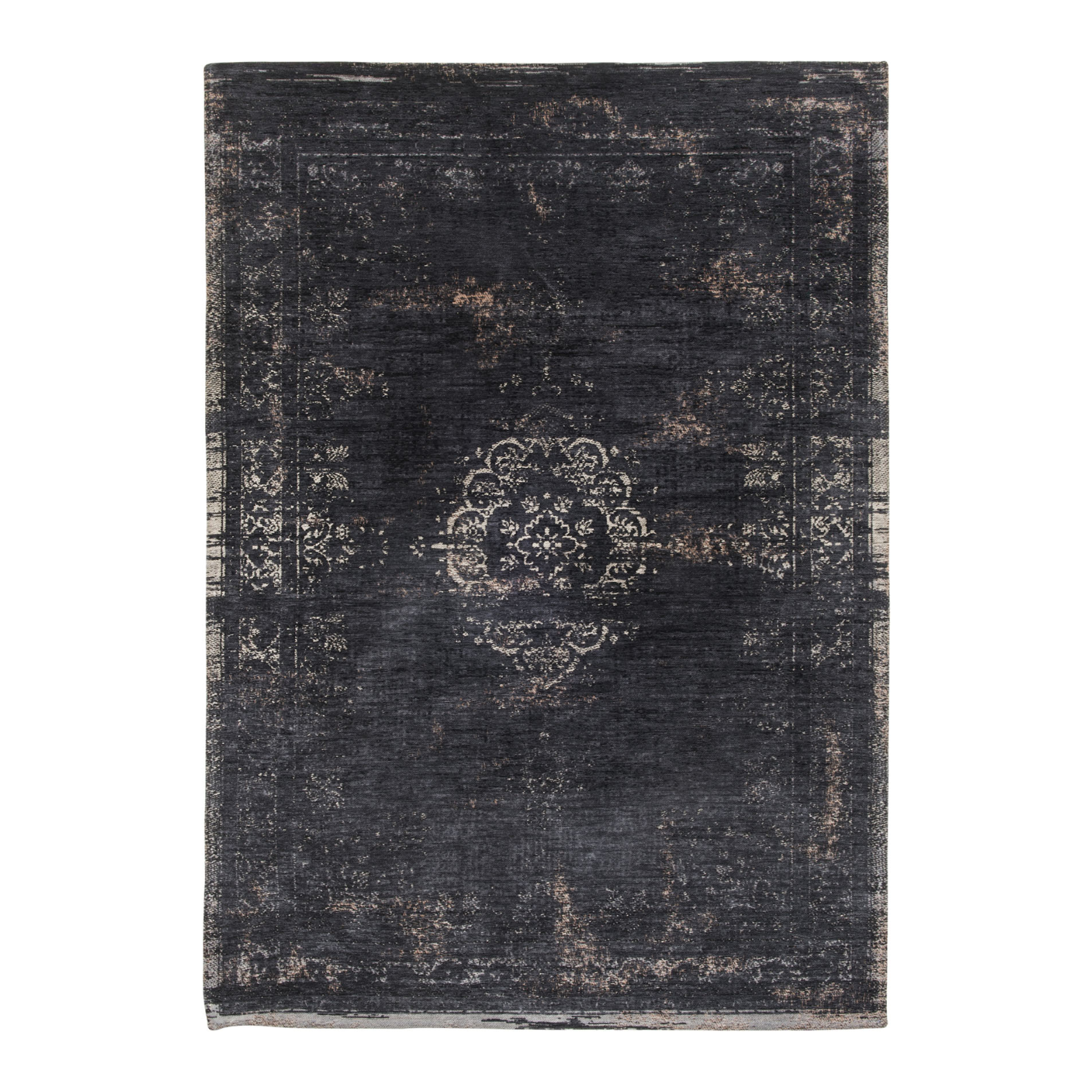 Medallon Mineralon Schwarzer Teppich schwarz