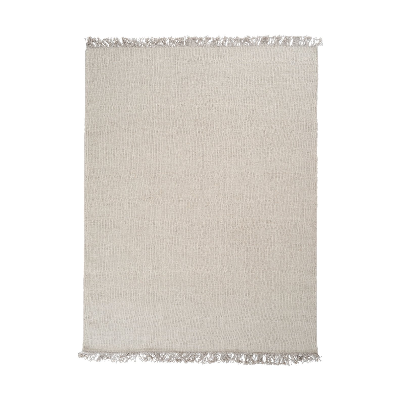 Rainbow rug white