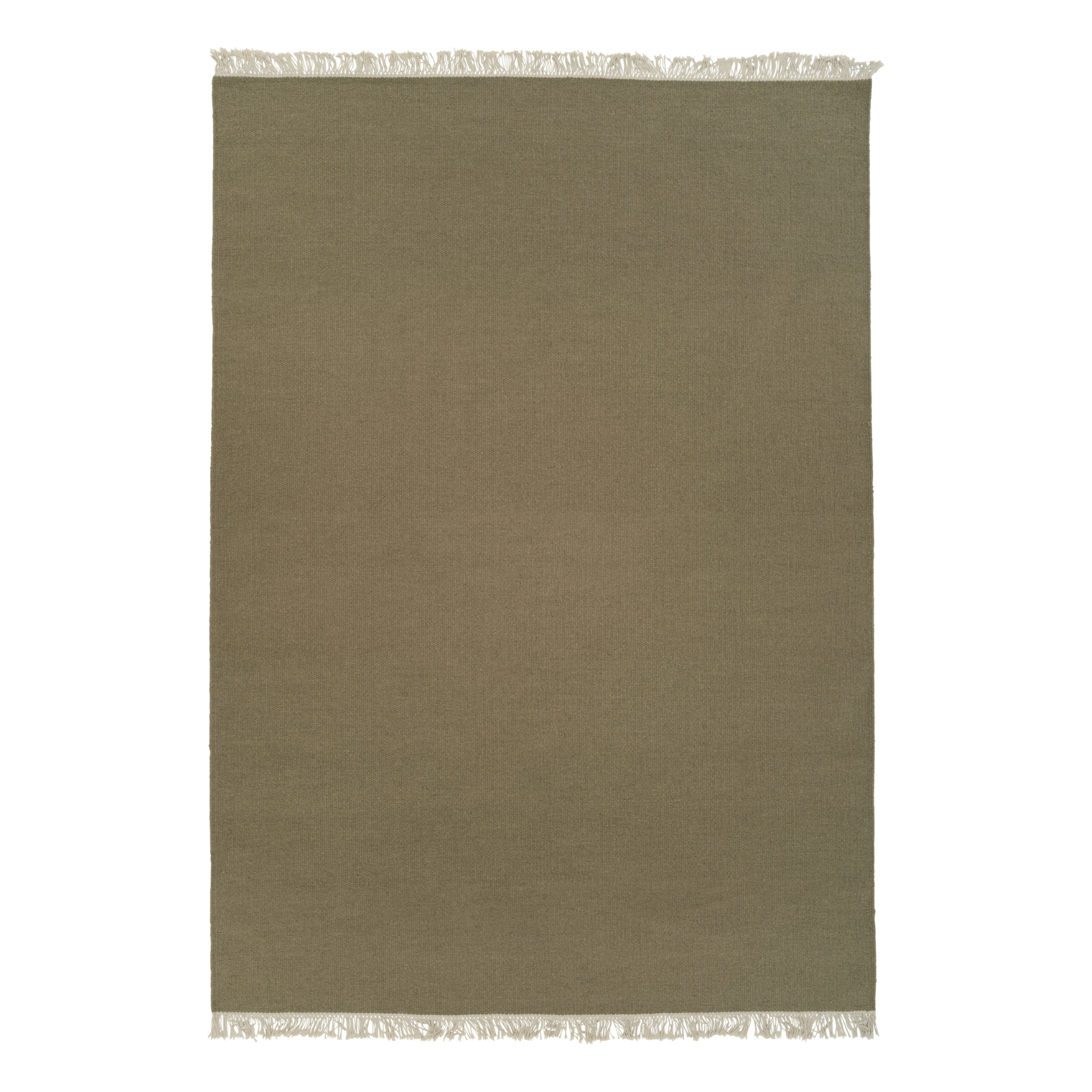 Rainbow olive rug