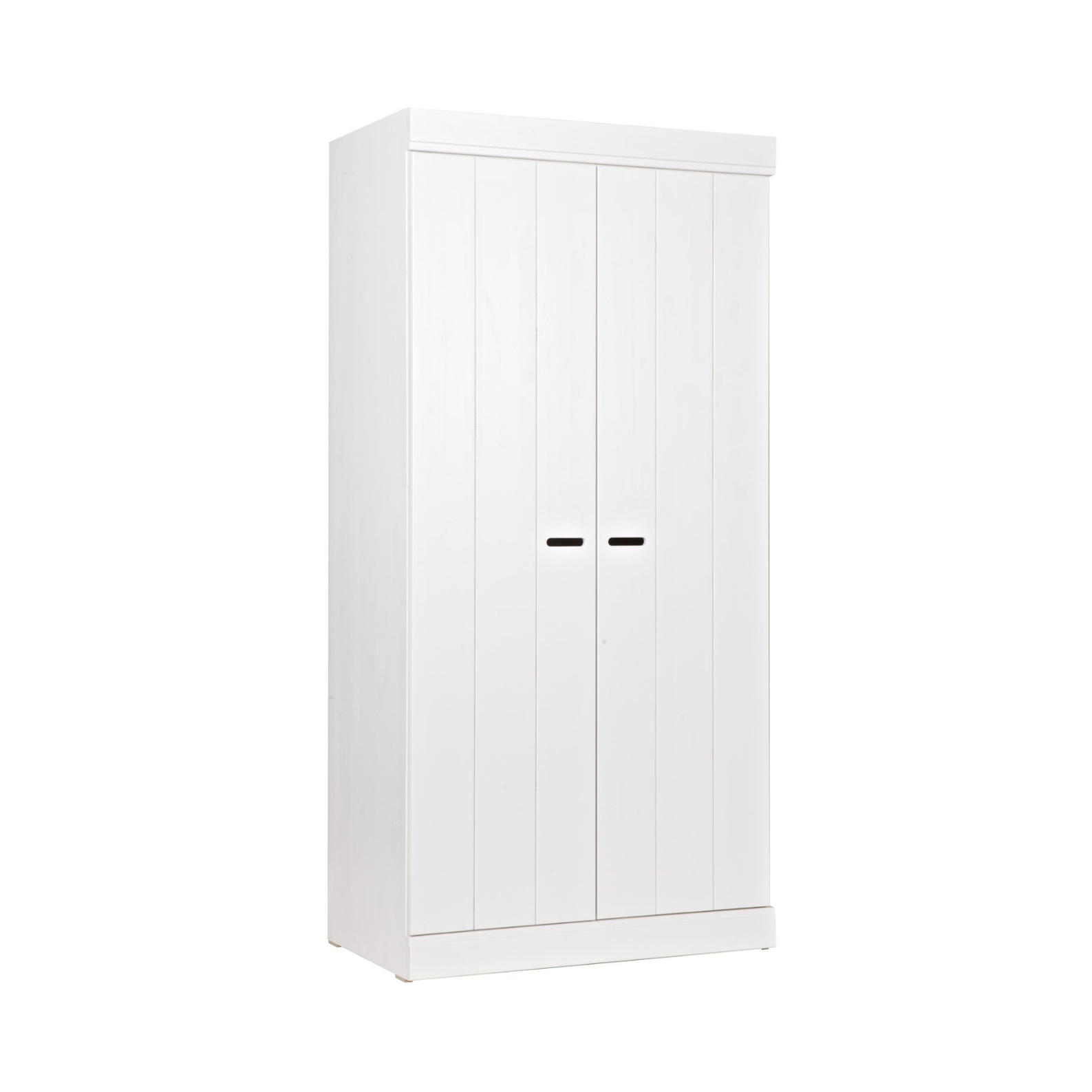 Connect white 2-door wardrobe